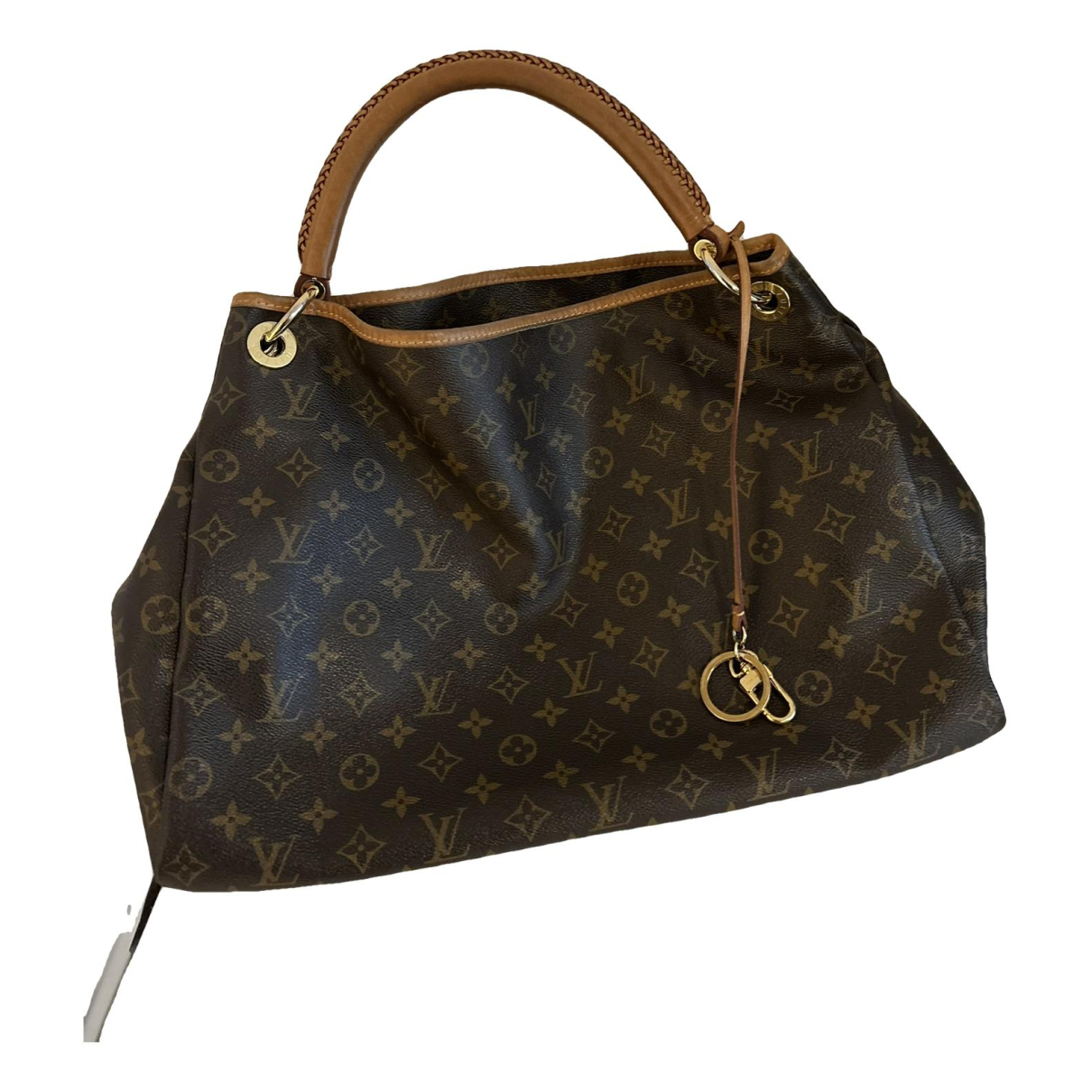 Artsy cloth handbag