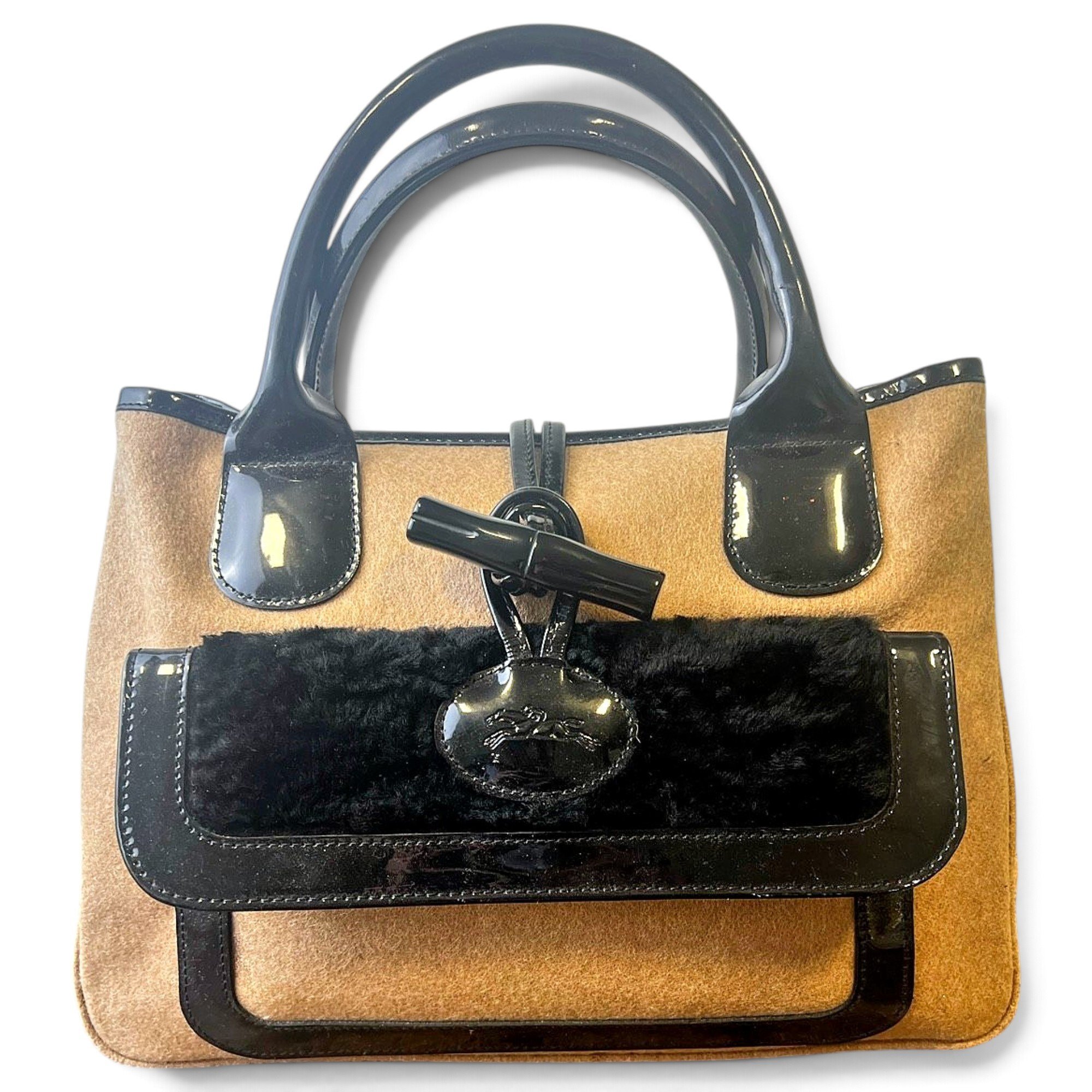 Roseau wool handbag