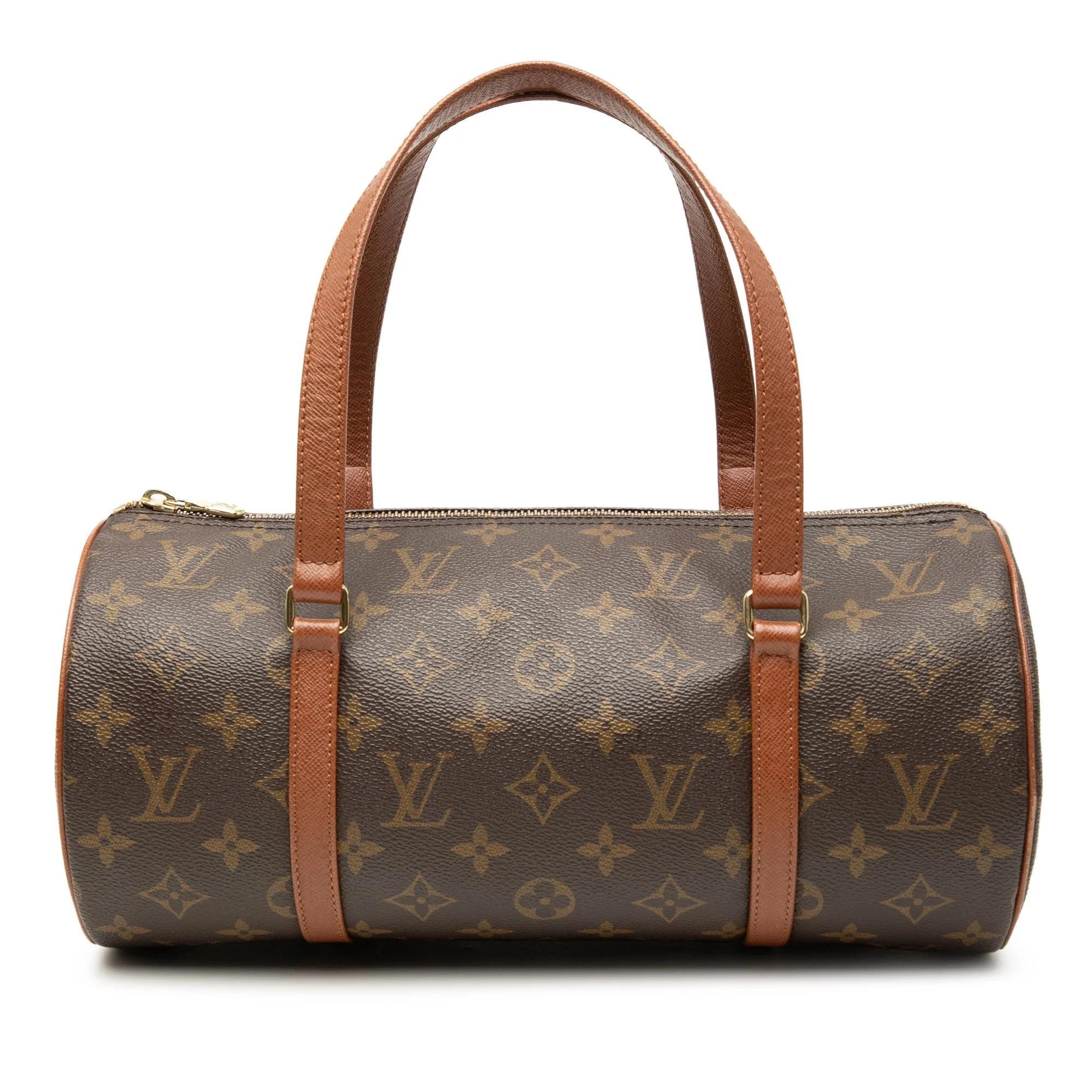 Papillon leather handbag