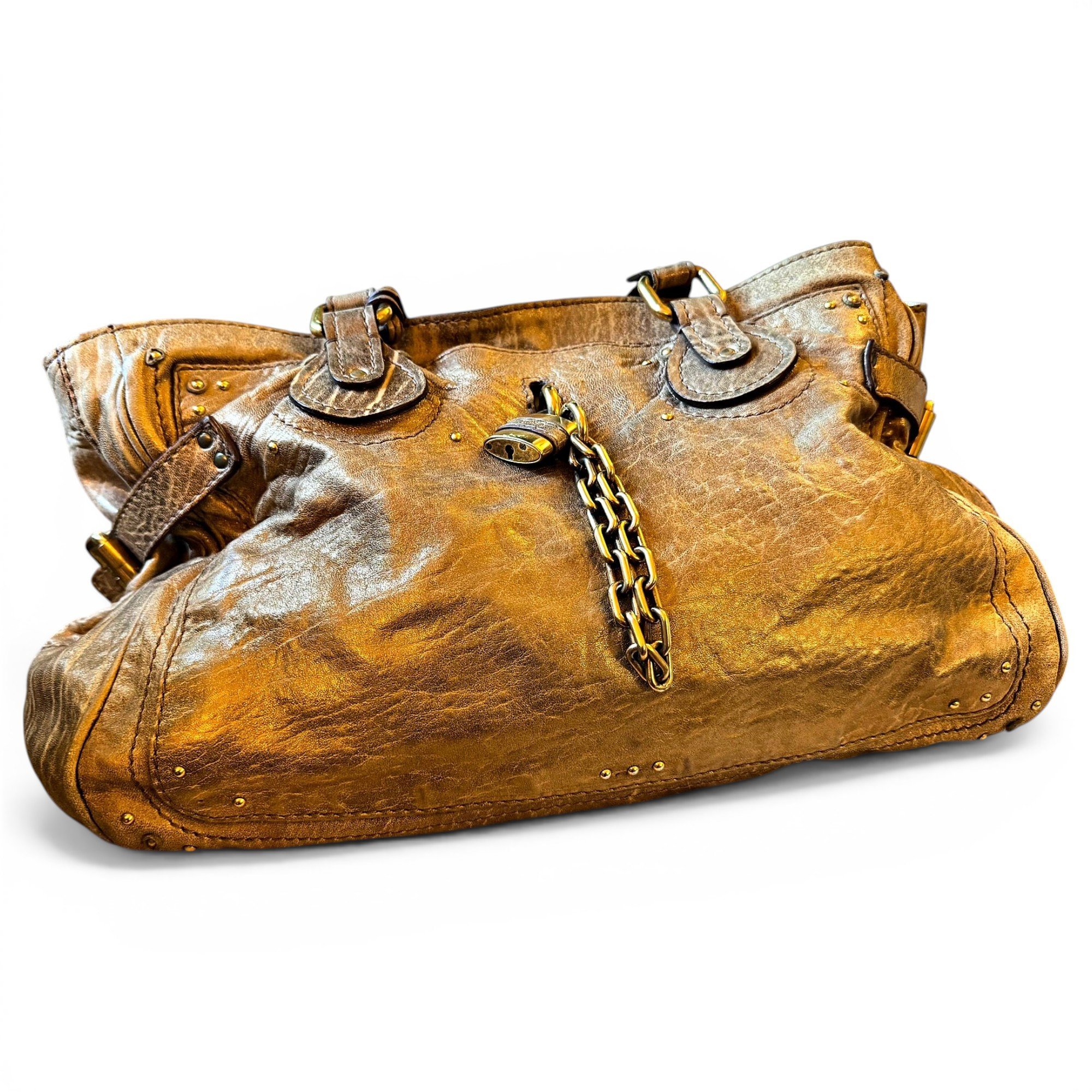 Paddington leather tote