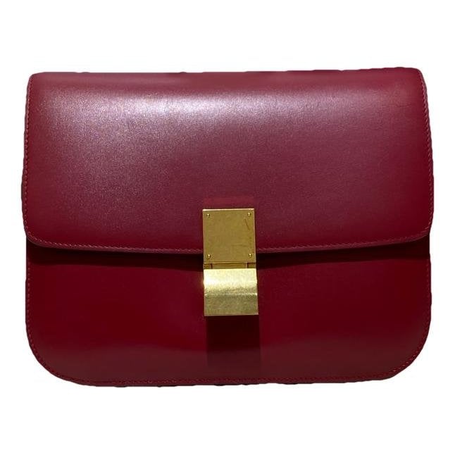 Classic leather handbag