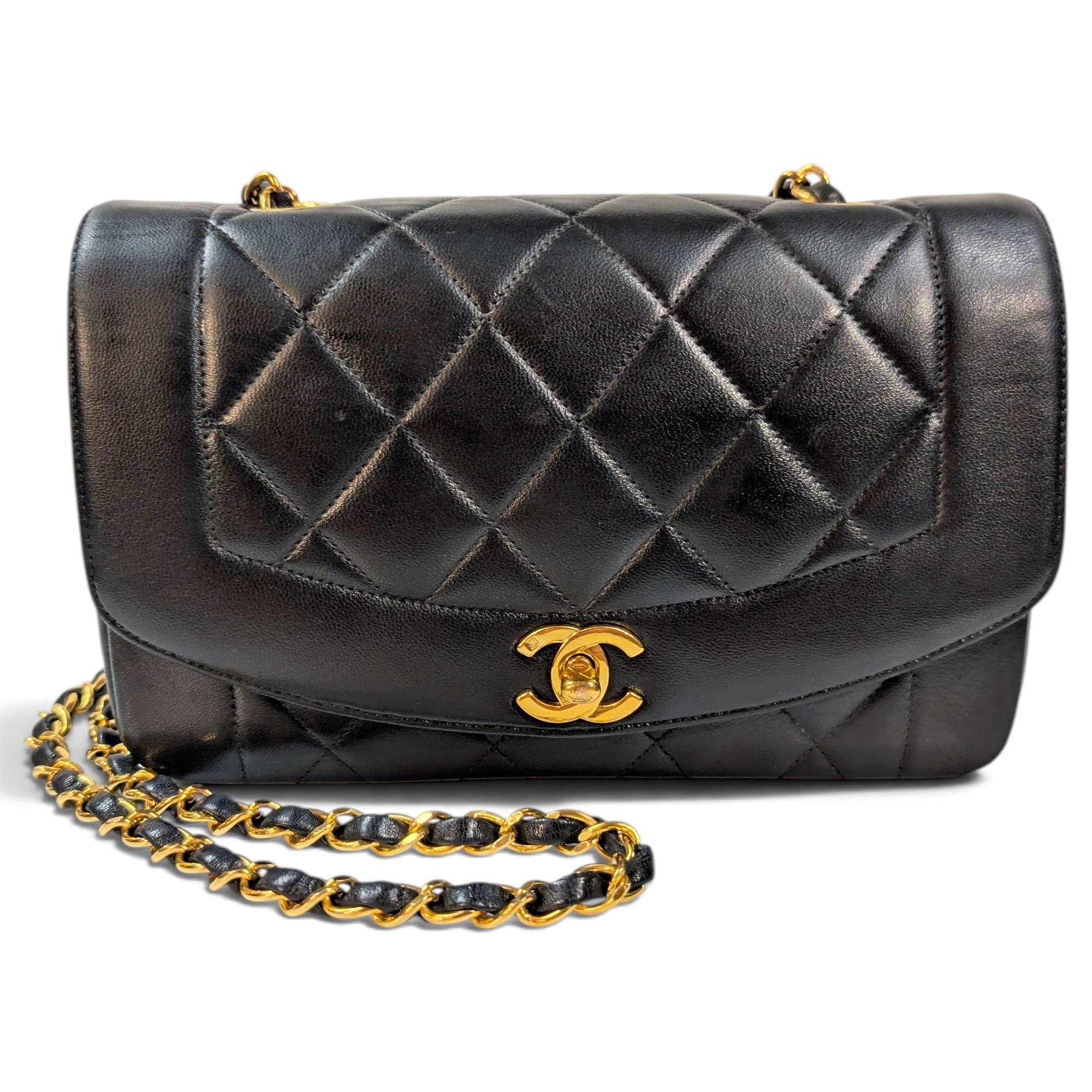 Diana leather crossbody bag