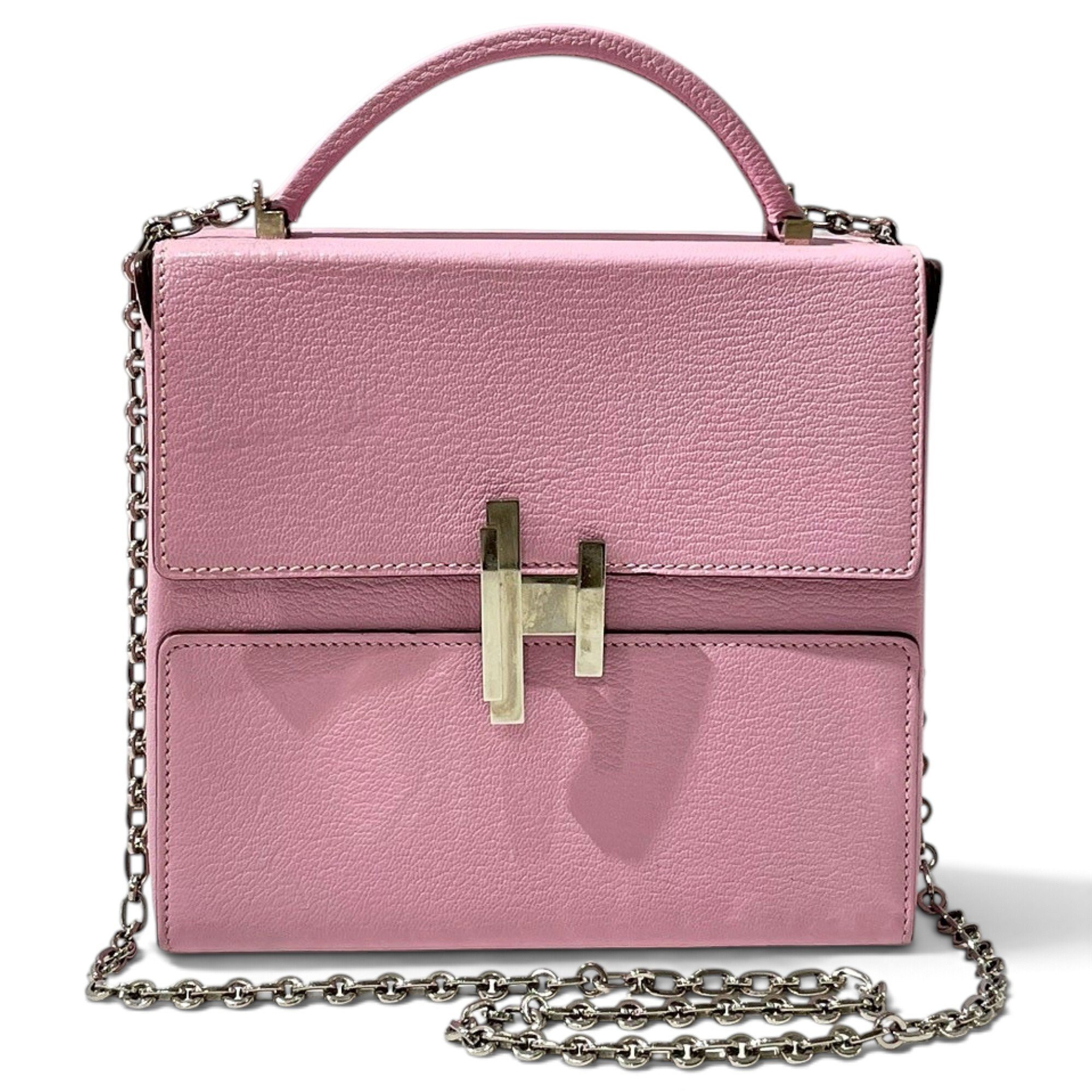 Cinhetic leather handbag