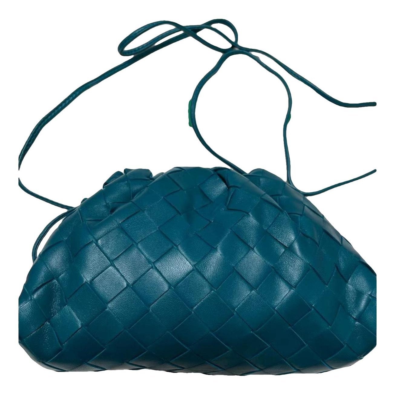 Pouch leather crossbody bag
