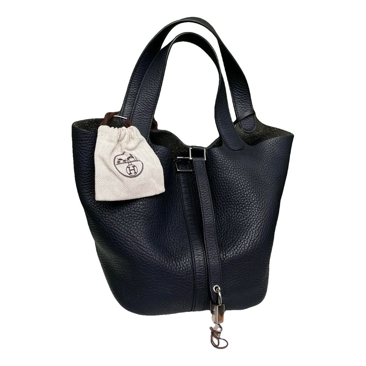 Picotin leather handbag