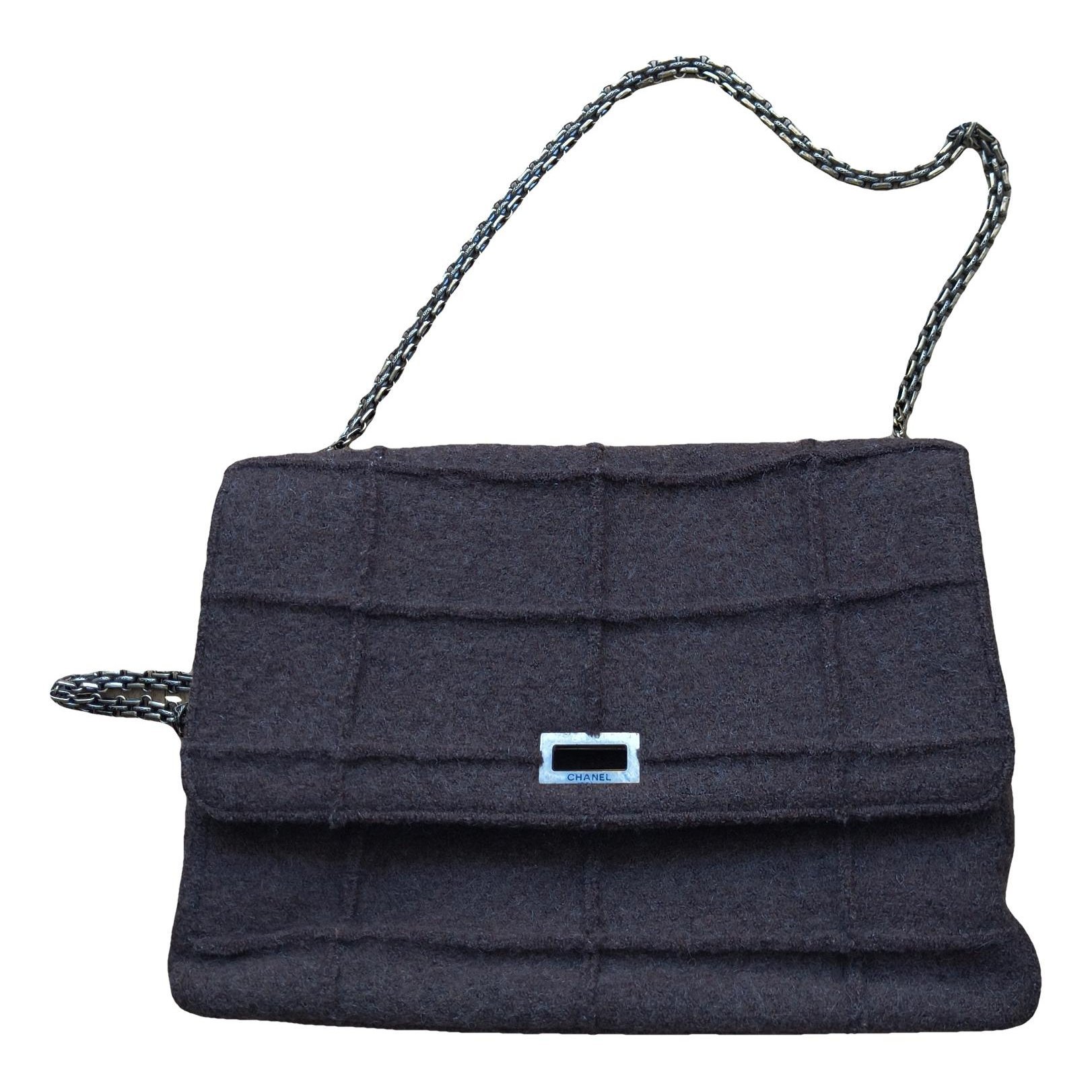 2.55 wool crossbody bag