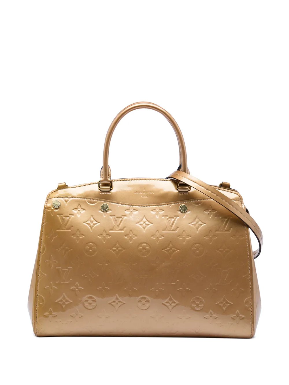 2015 Monogram Vernis Brea MM satchel