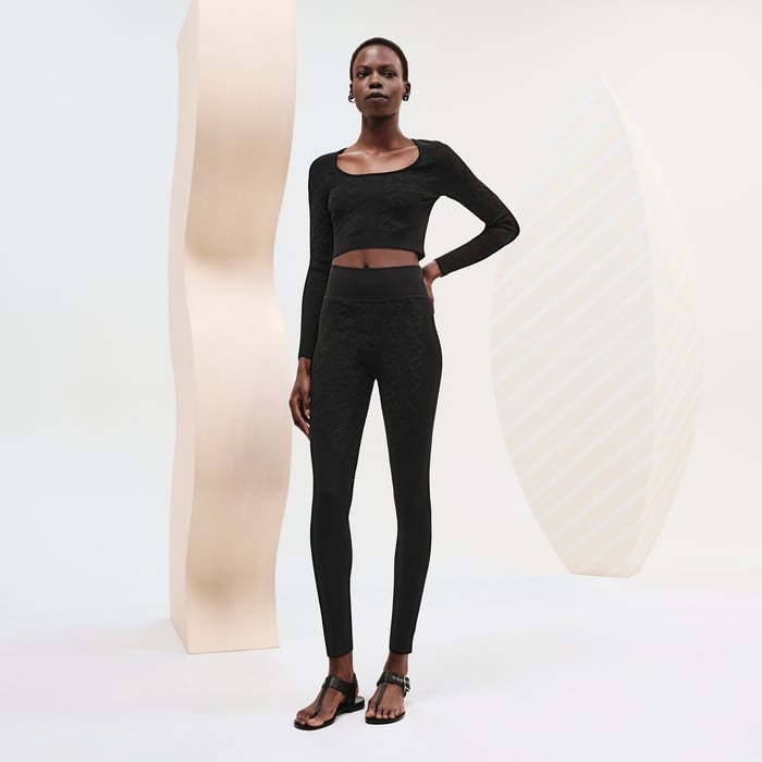 Noir "H" Leggings
