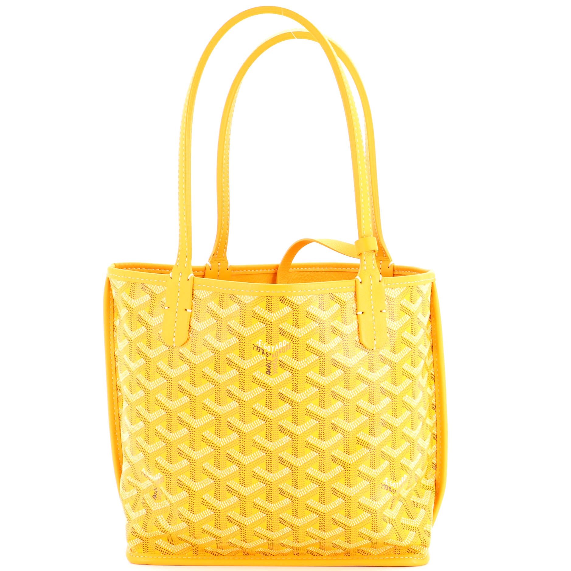 Goyard Anjou Reversible Tote Coated Canvas Mini
