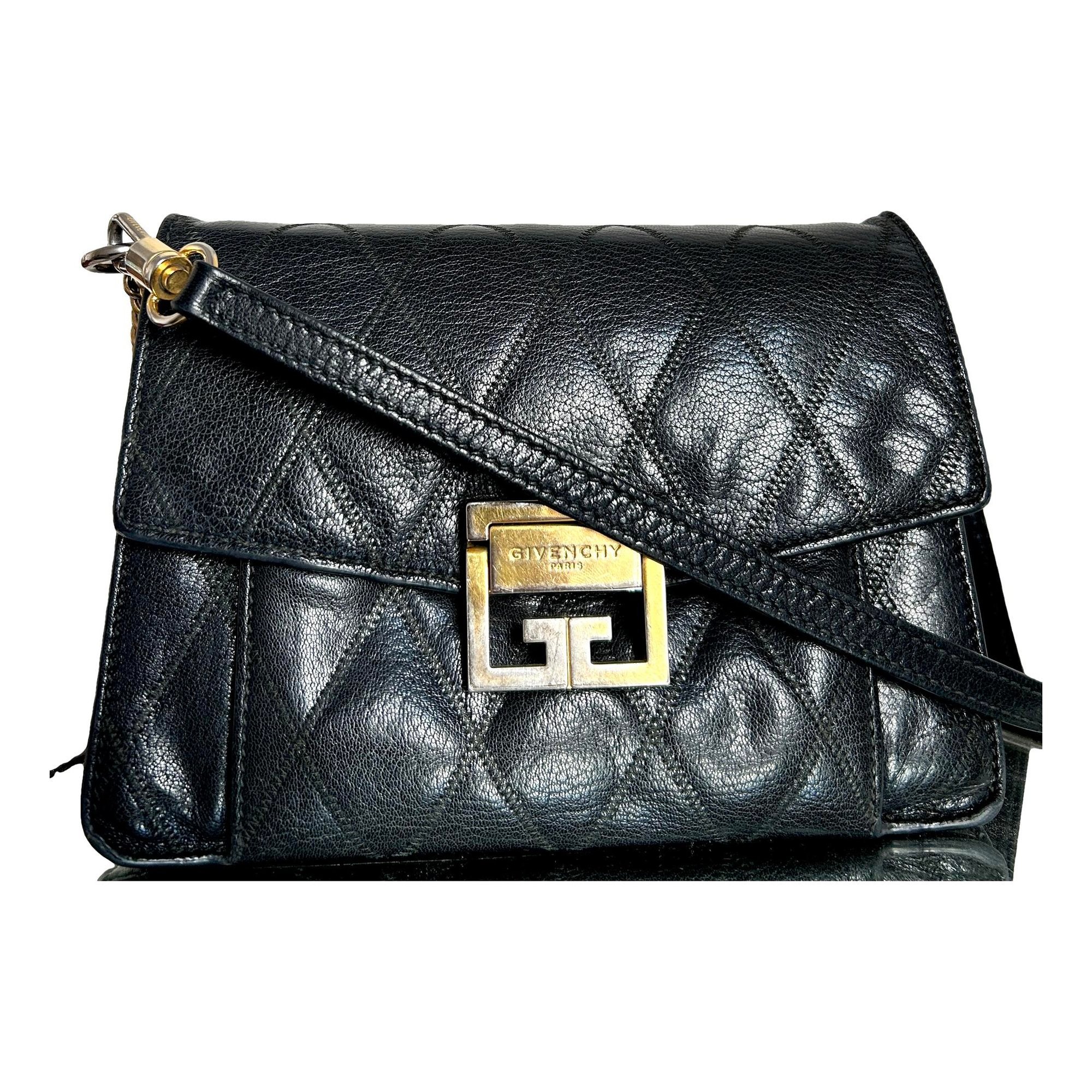 GV3 leather crossbody bag