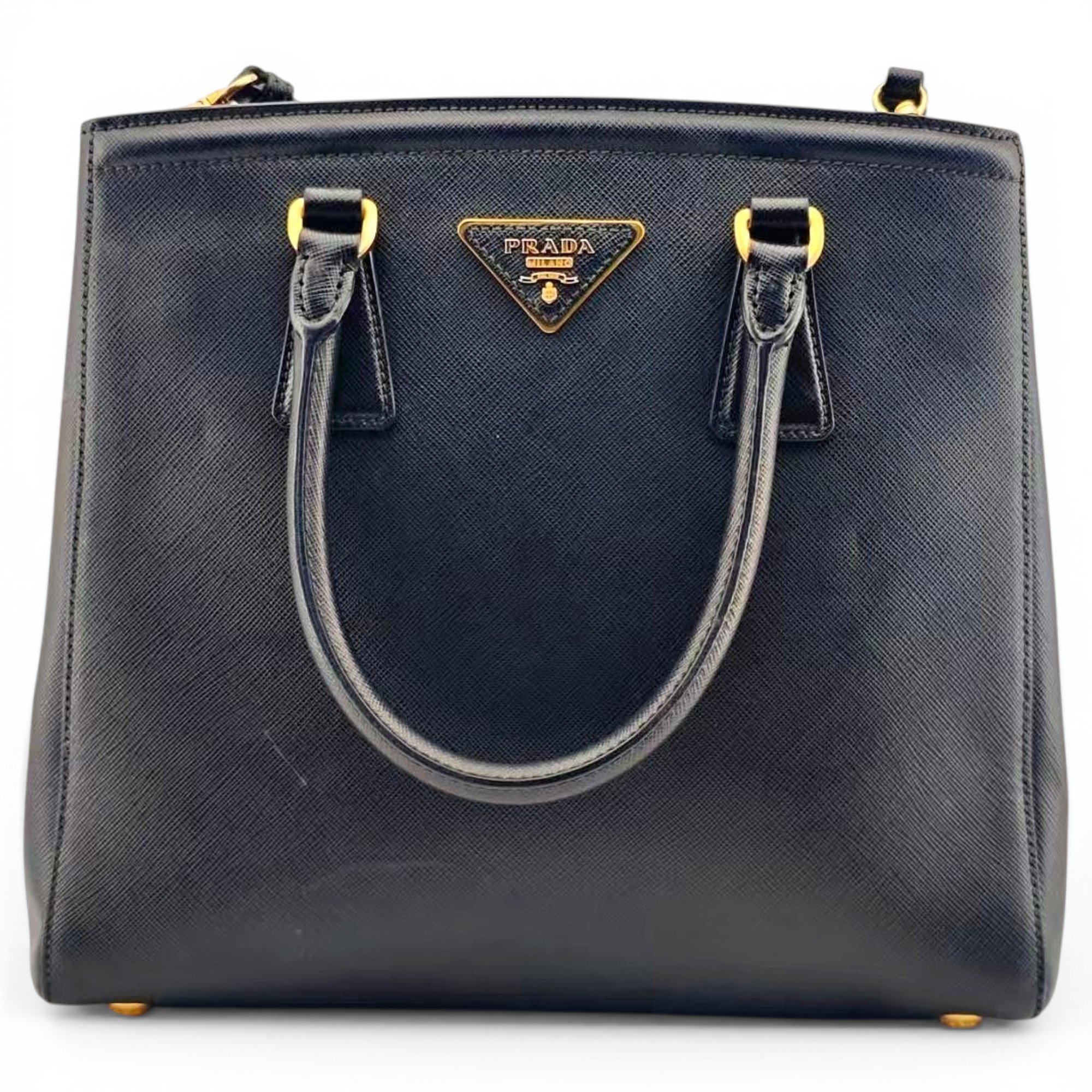 Galleria leather handbag
