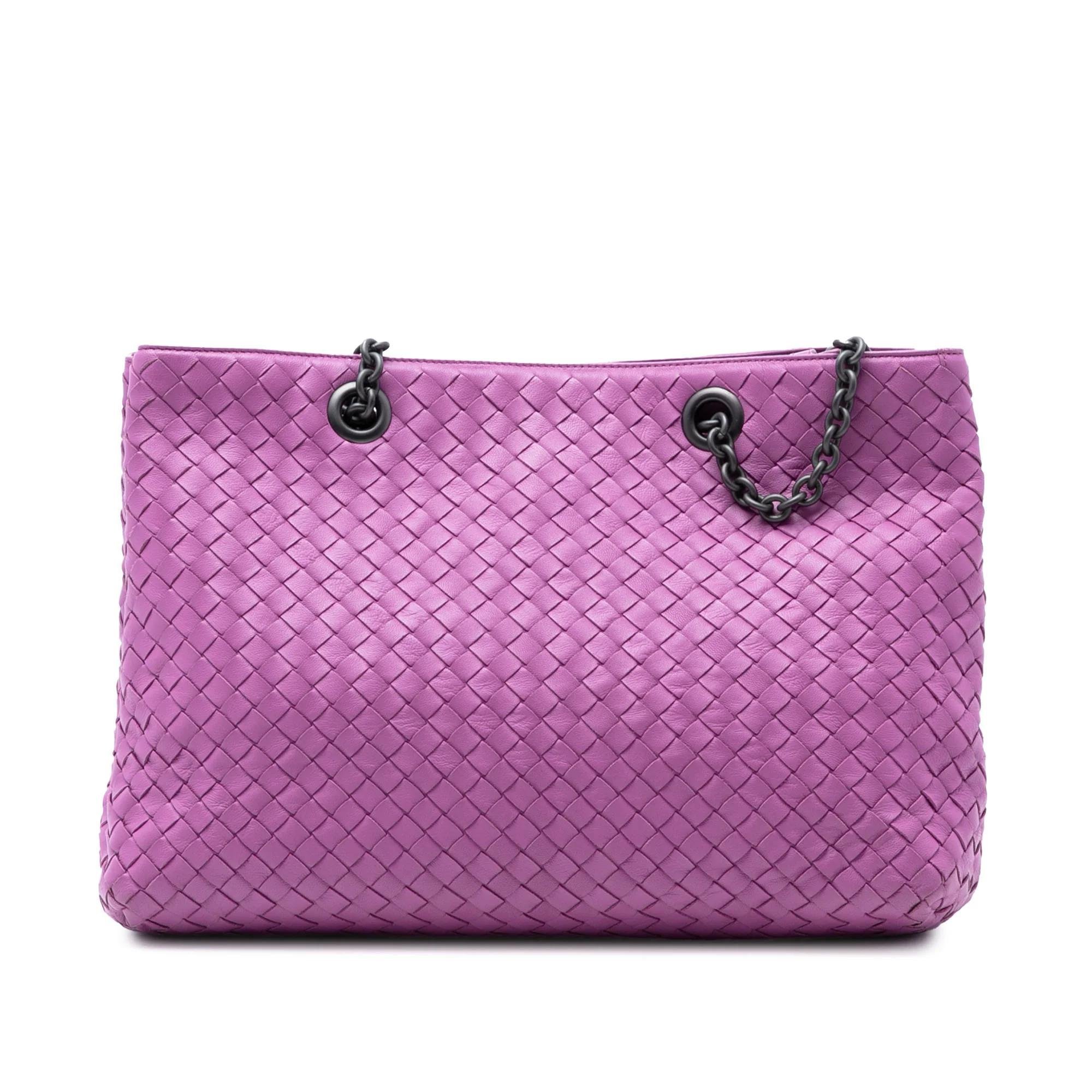 Leather tote