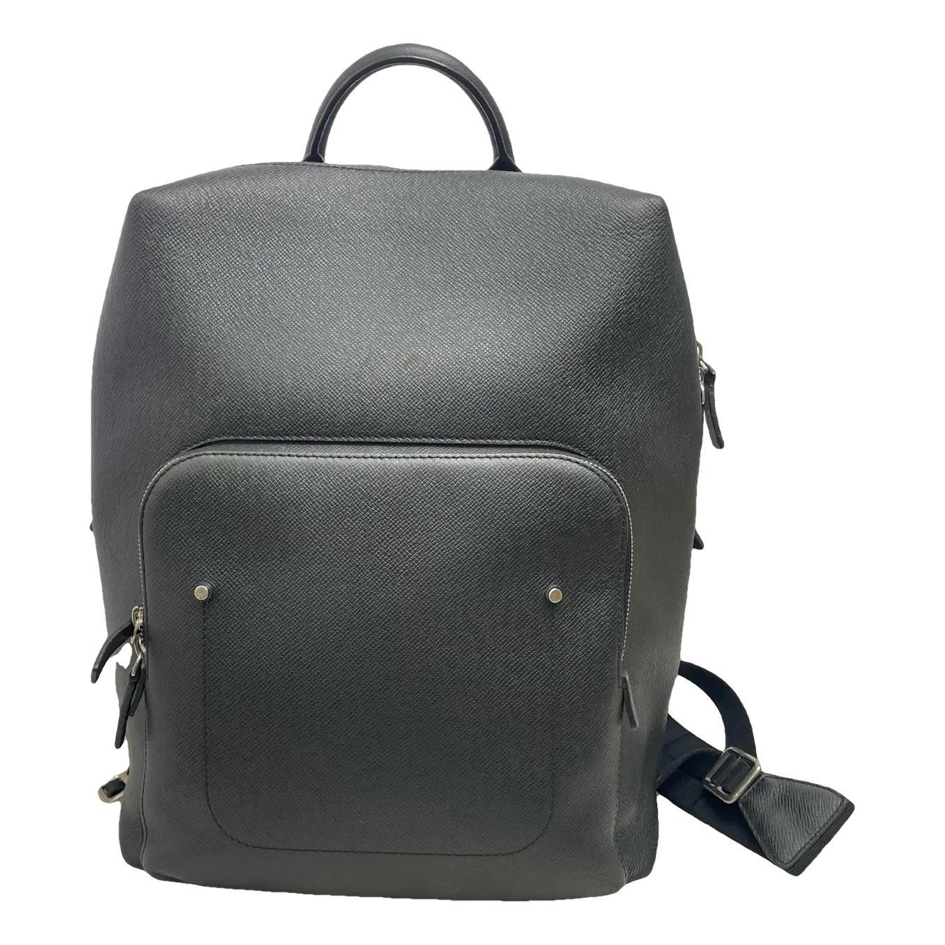 Leather backpack