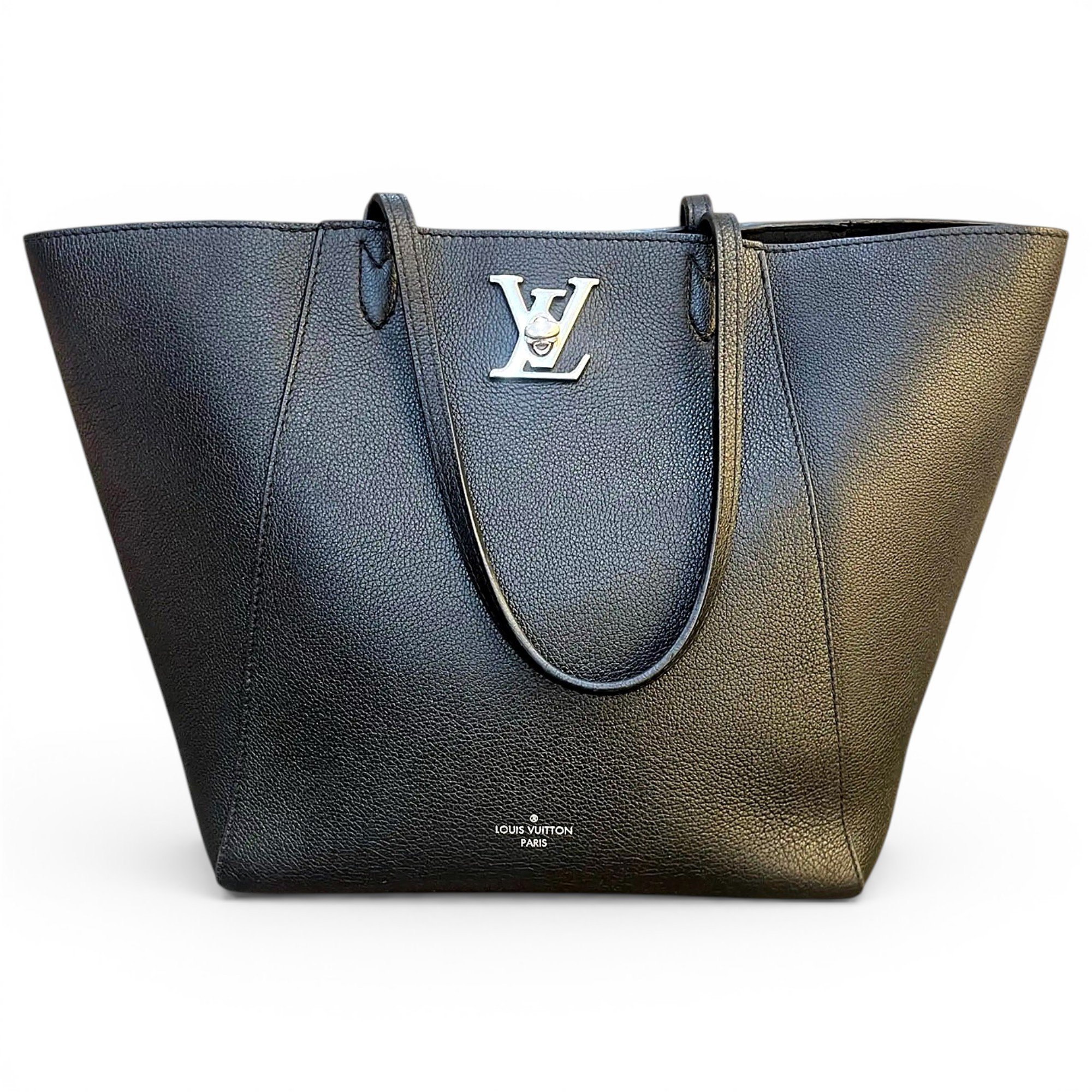 Lockme leather handbag