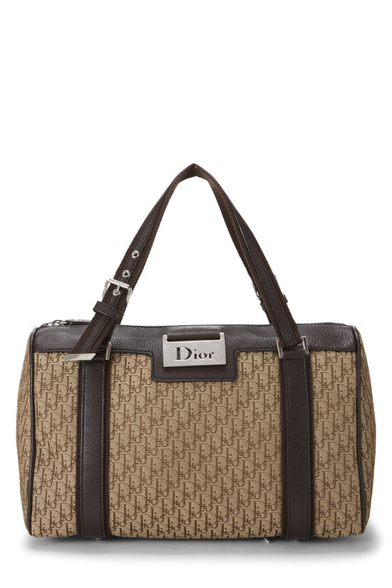 Dior Brown Canvas Trotter Street Chic Boston