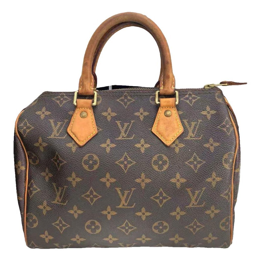 Speedy leather handbag