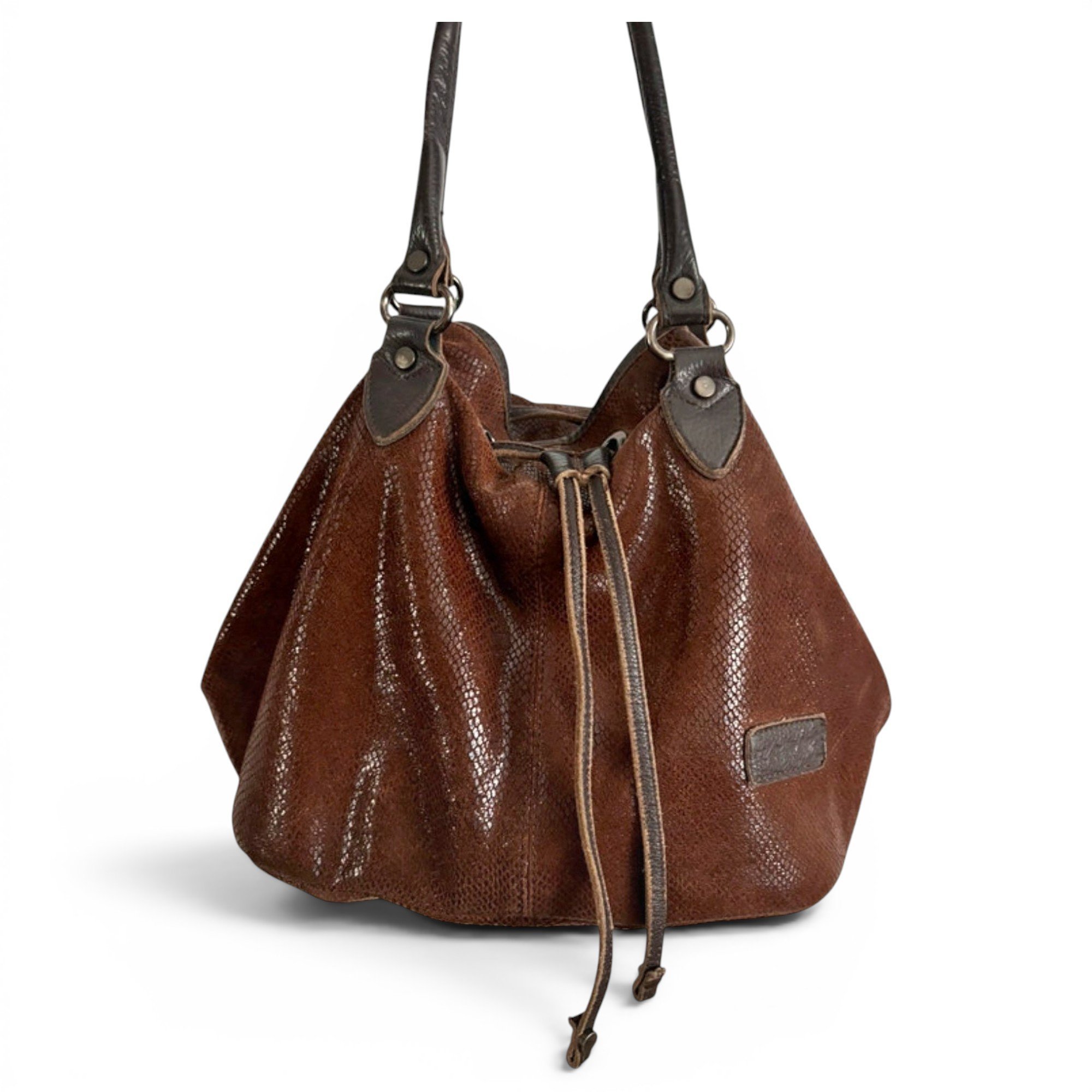 Leather handbag