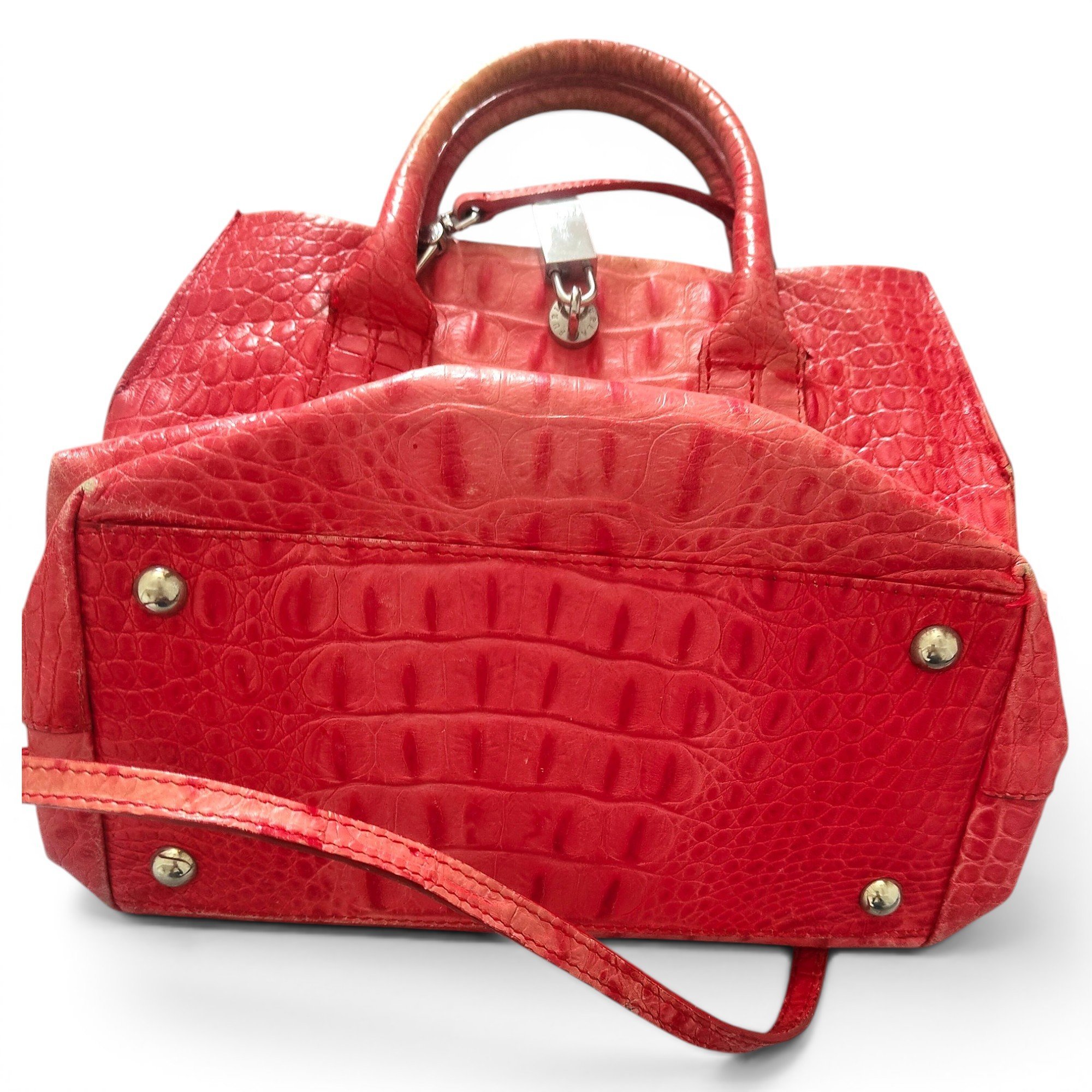 Leather satchel