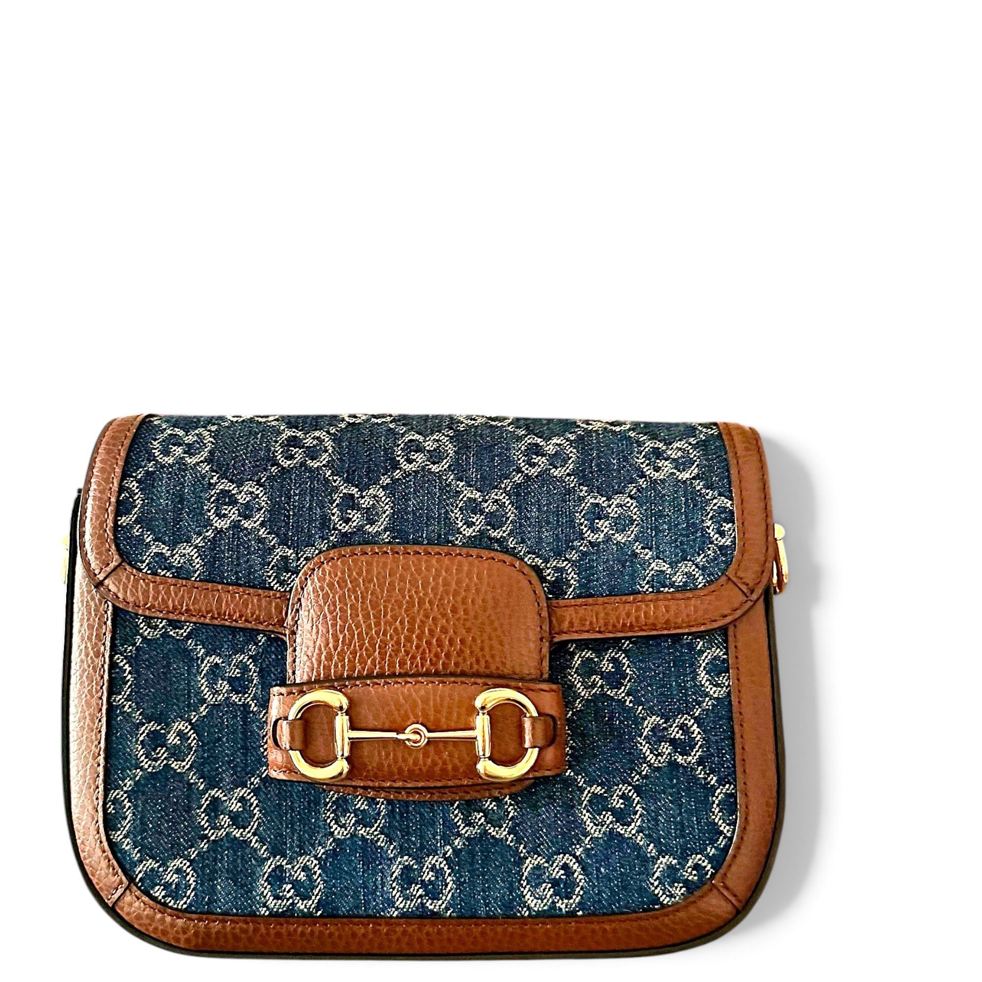 Horsebit 1955 leather crossbody bag