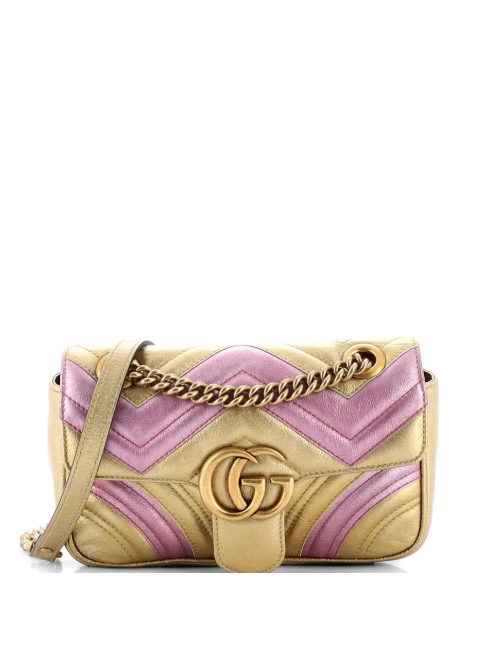 GG Marmont Flap Bag Matelasse Leather Mini crossbody bag