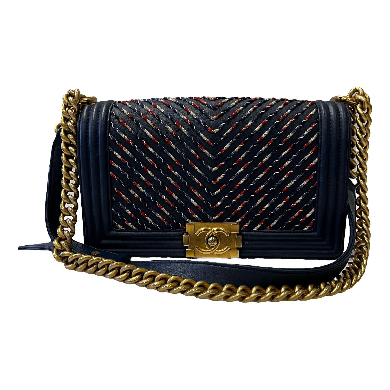 Boy leather crossbody bag