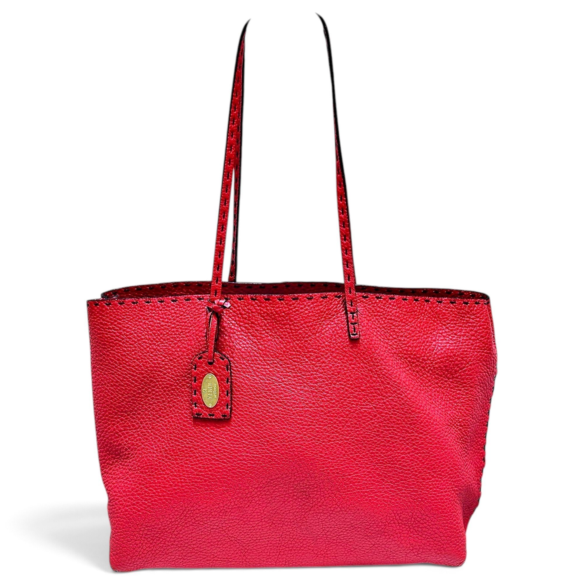 Leather tote