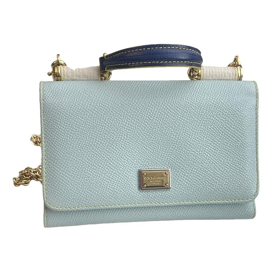 Dolce & Gabbana Sicily leather crossbody bag