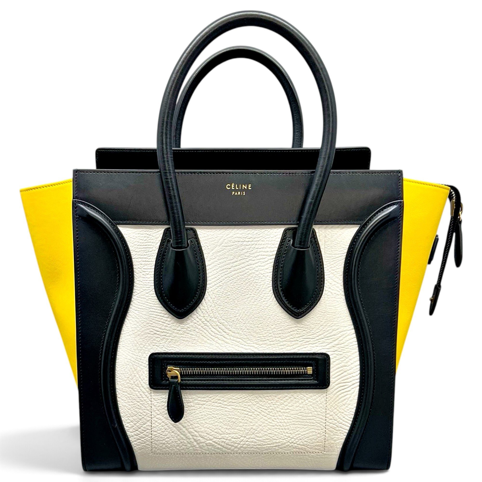 Luggage leather tote