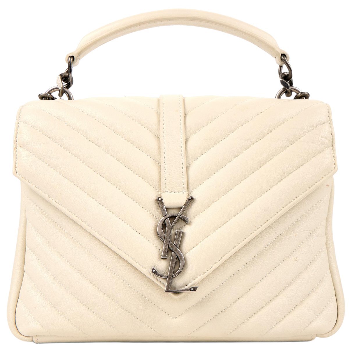 Collége monogramme leather crossbody bag