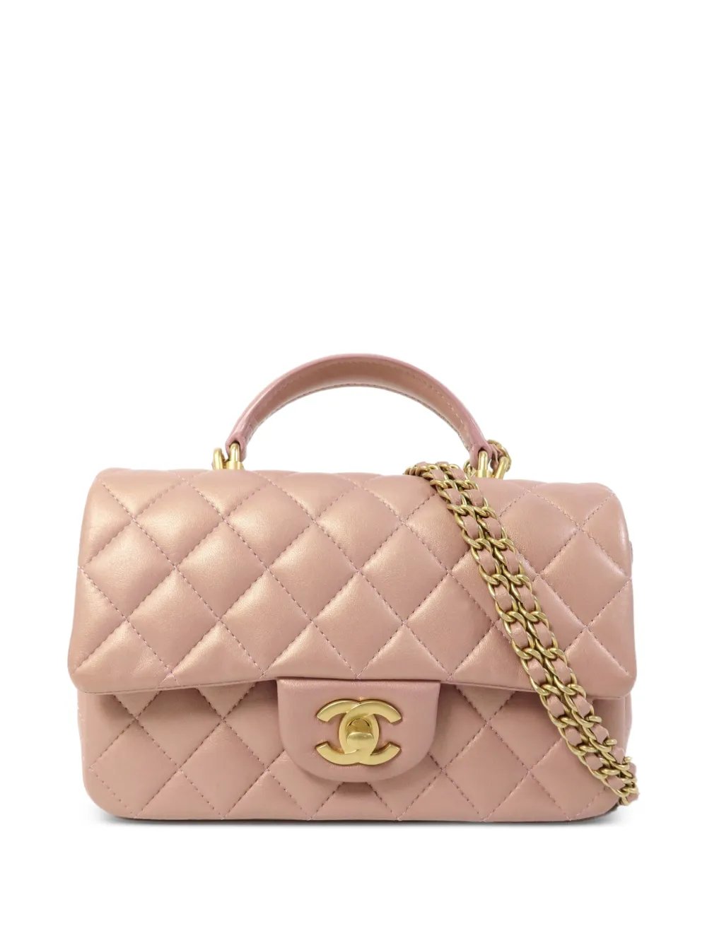 mini CC turn-lock shoulder bag