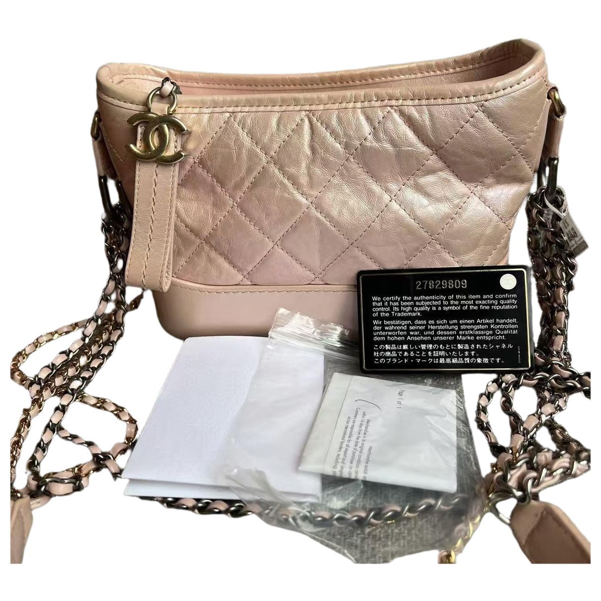 Gabrielle leather handbag