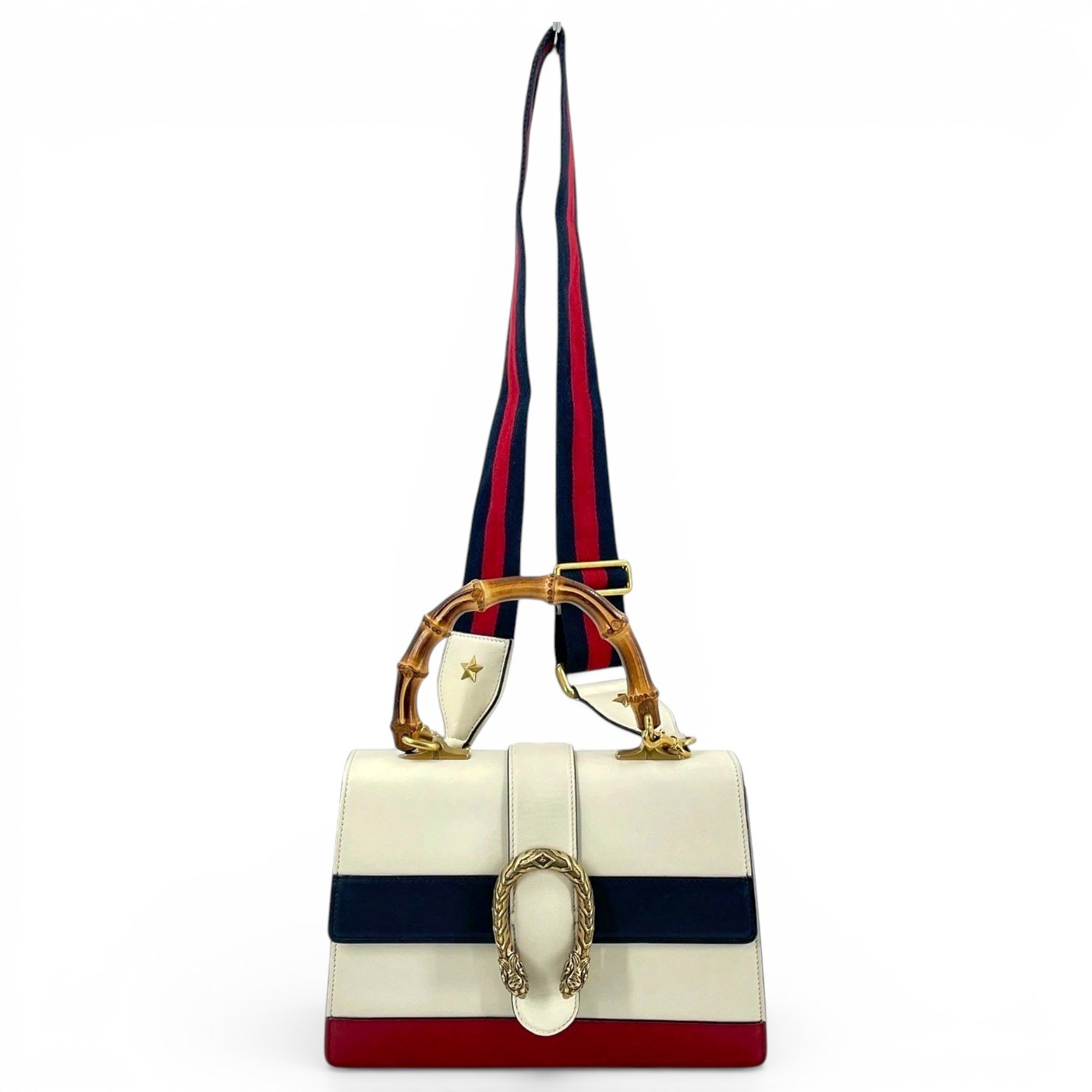 Dionysus Bamboo leather handbag