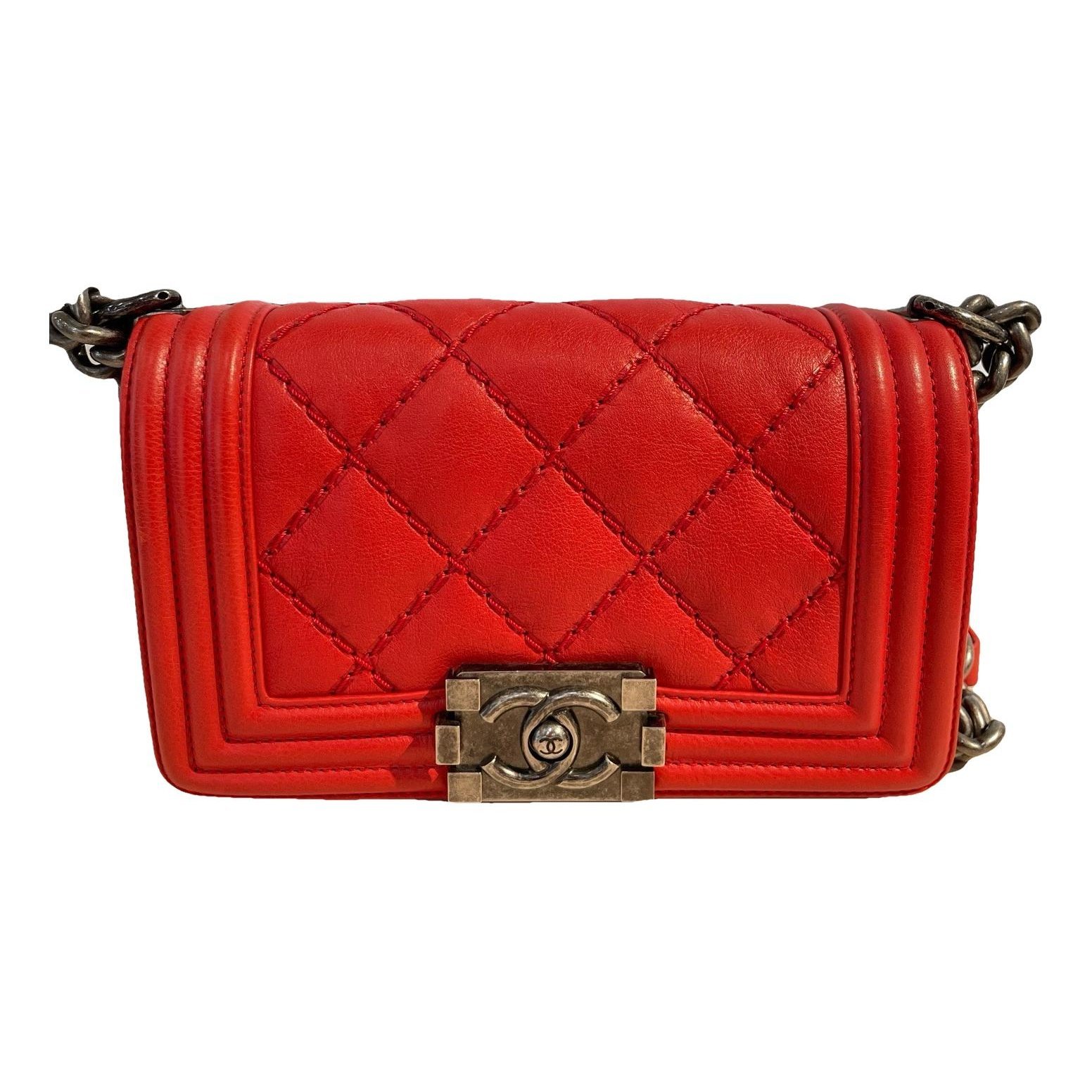 Boy leather bag