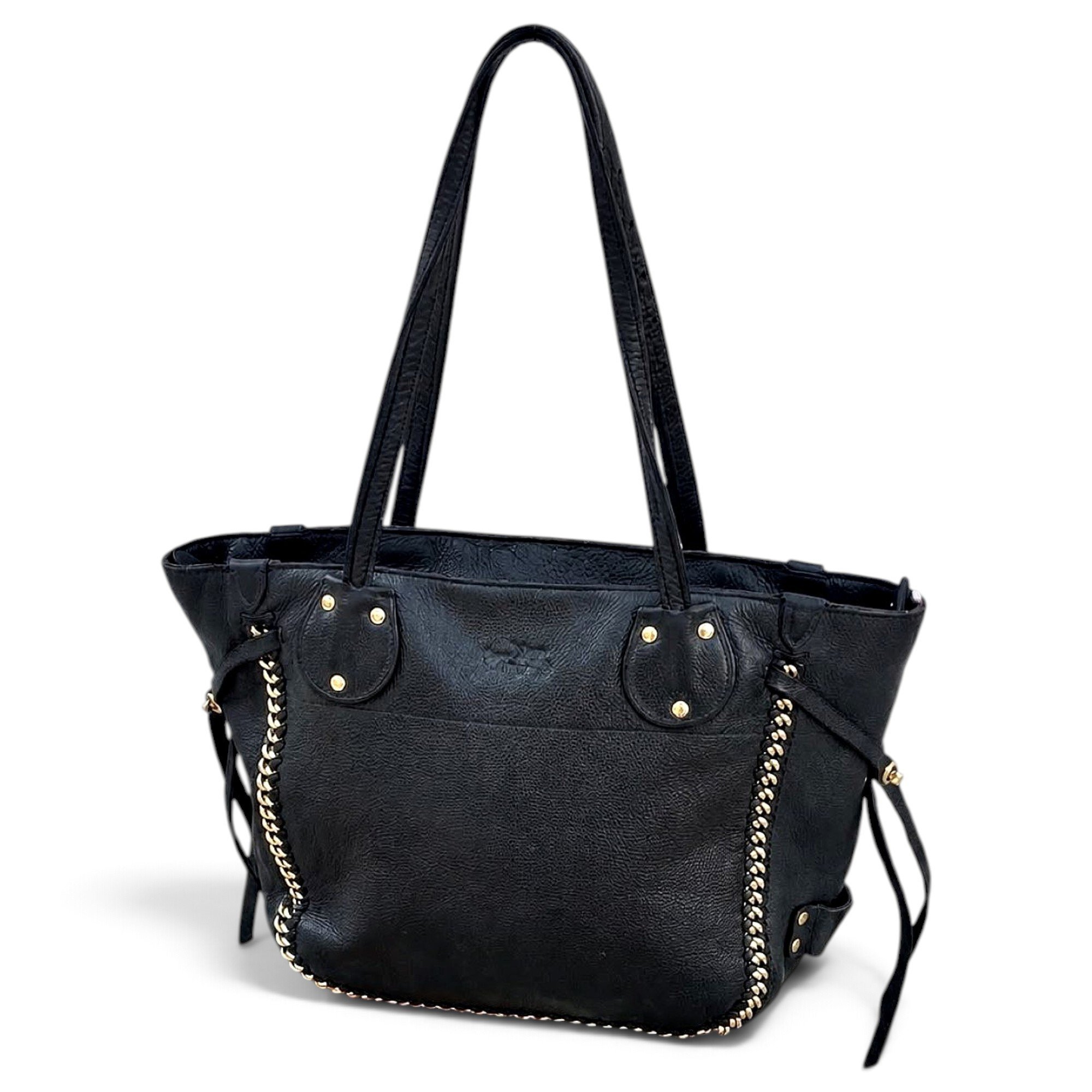 Coach Edie leather tote