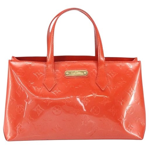 Wilshire patent leather handbag