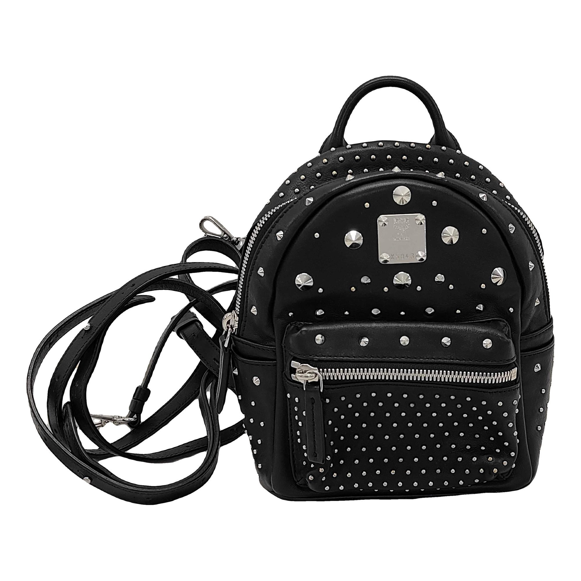 Stark leather backpack