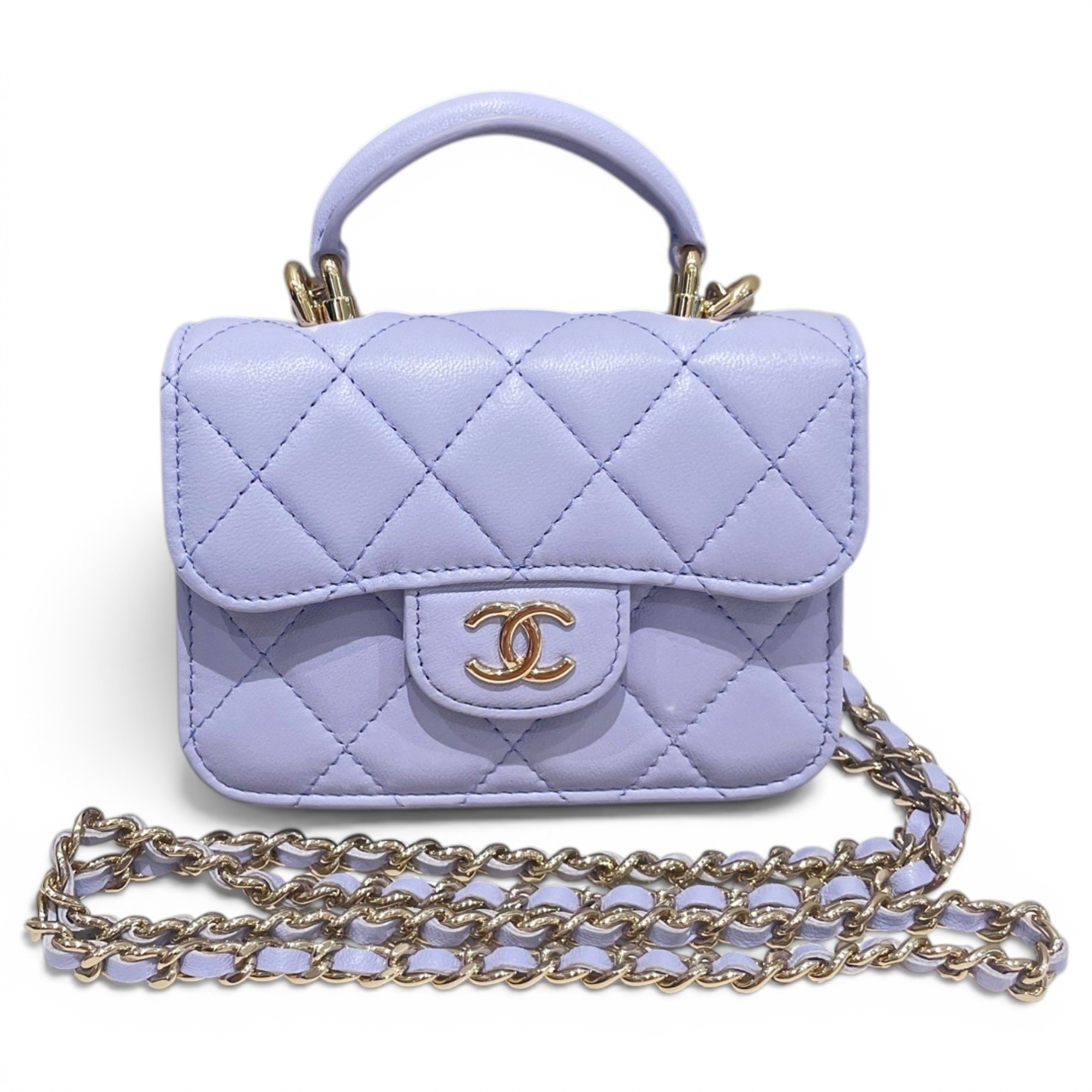 Timeless Classique Top Handle leather handbag