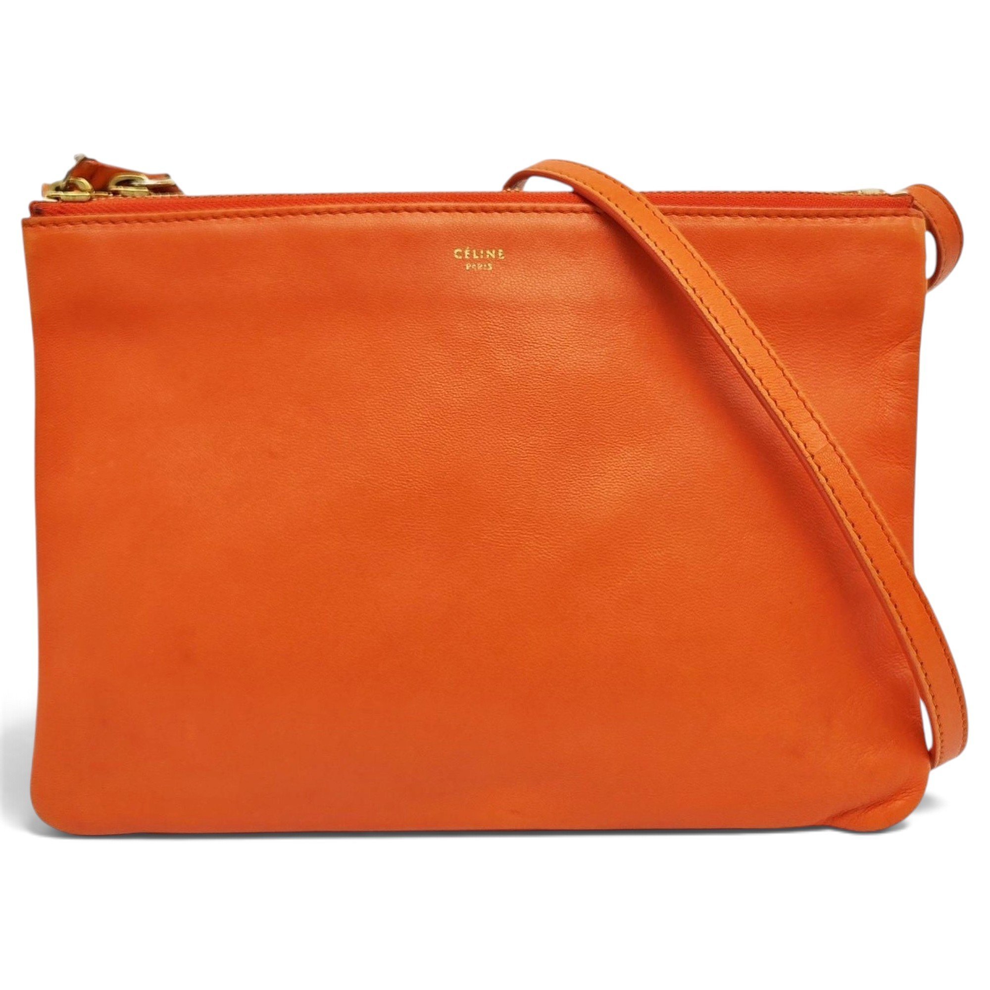 Trio leather handbag