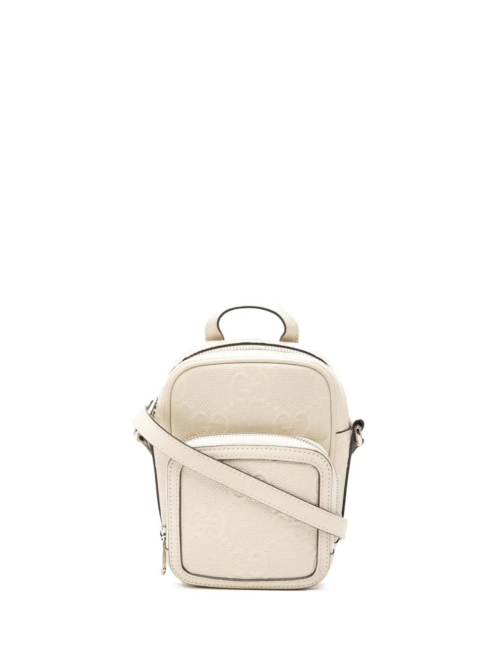 2000-2015 Mini GG Embossed Perforated Calfskin satchel