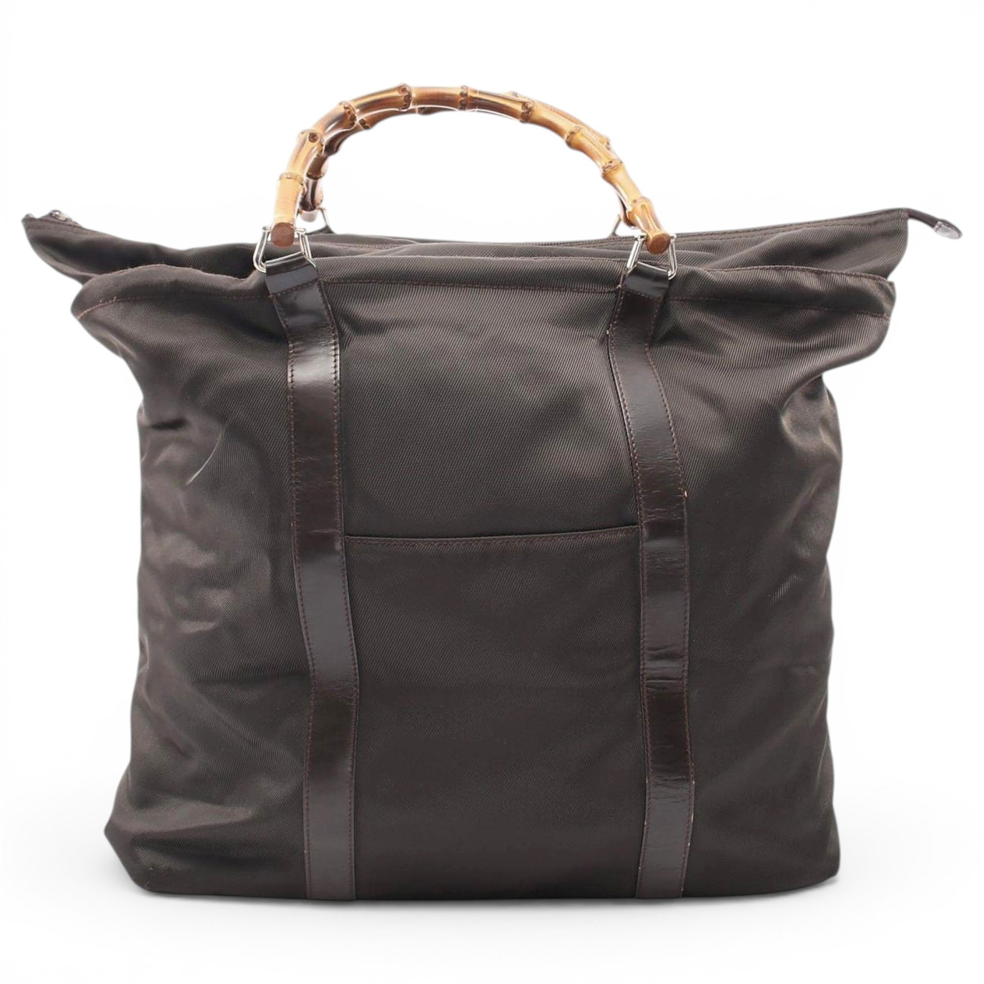 Bamboo leather tote