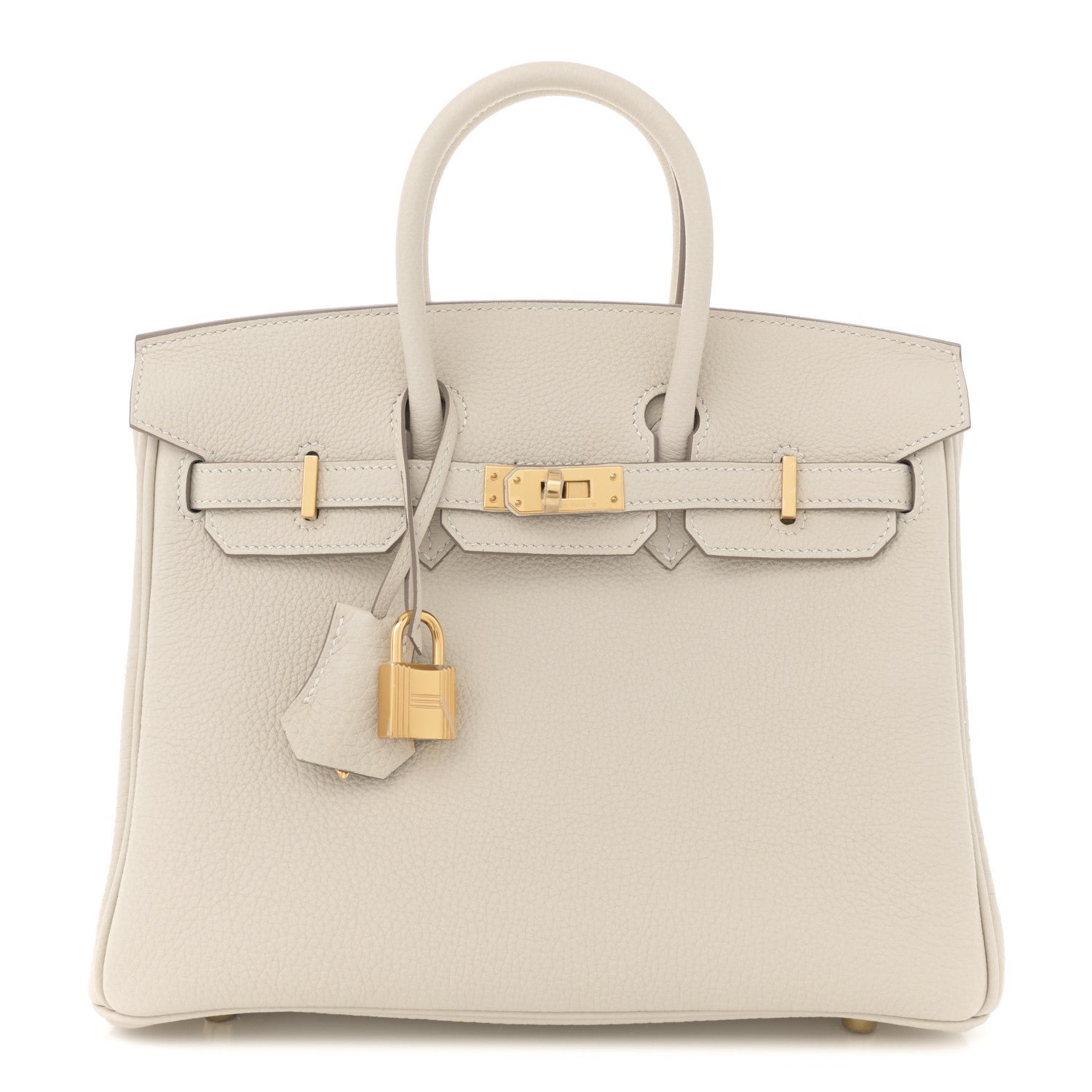 Hermes Togo Birkin 25 Craie