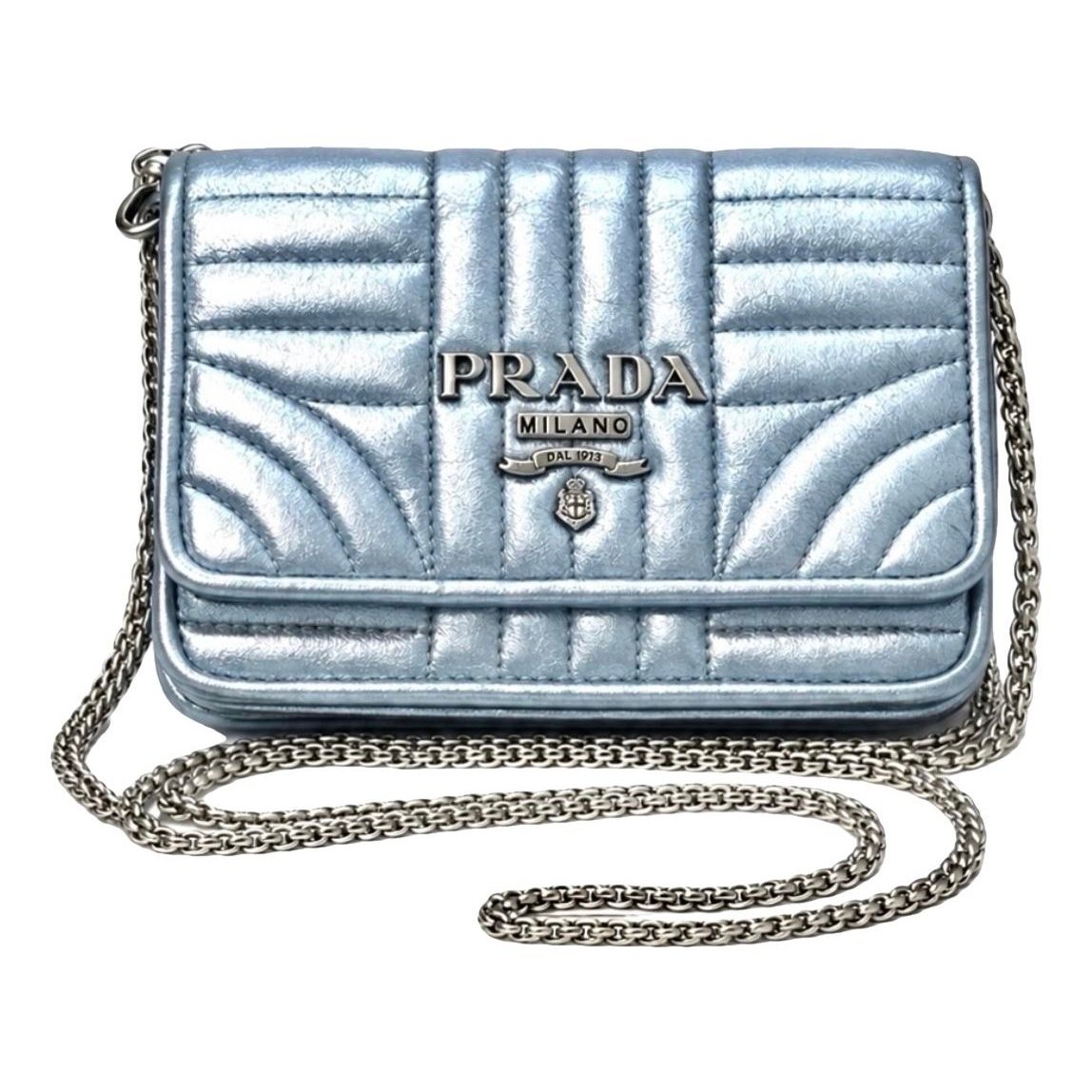 Diagramme leather crossbody bag