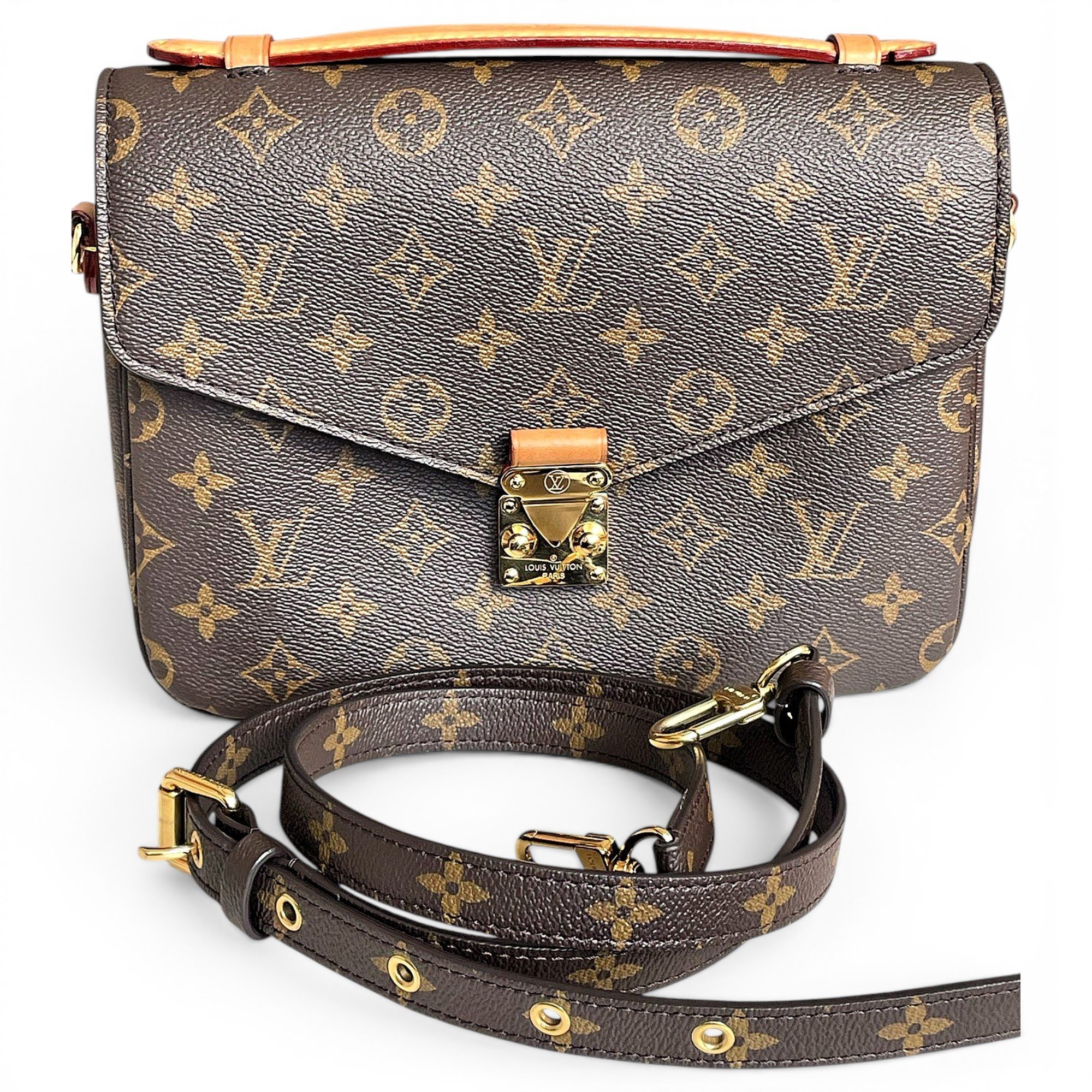 Leather handbag