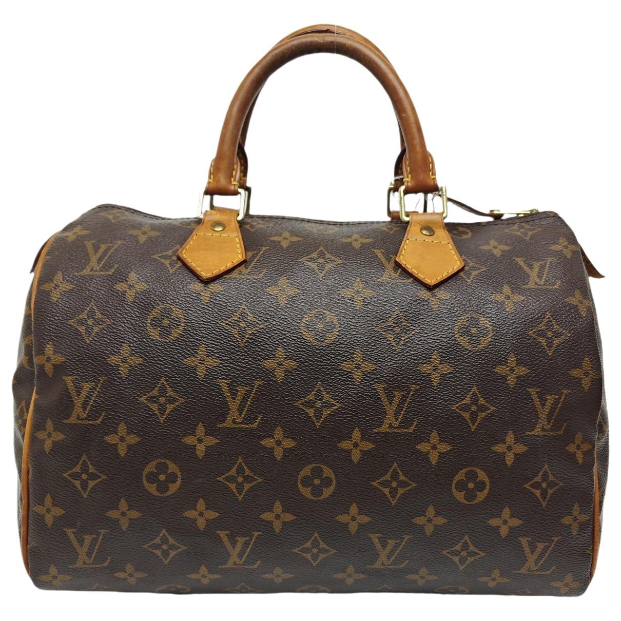 Nano Speedy / Mini HL leather handbag
