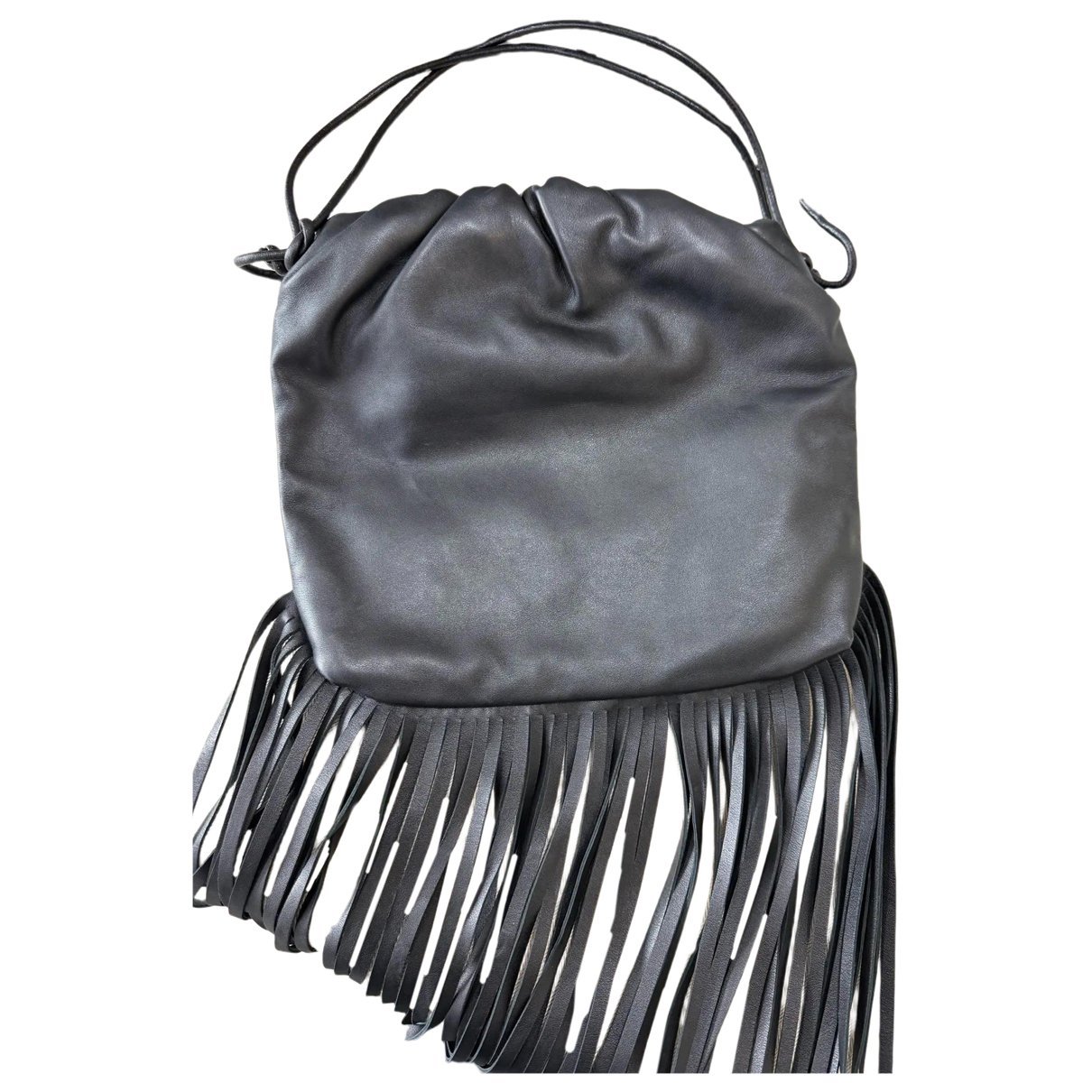 Fringe Pouch leather handbag