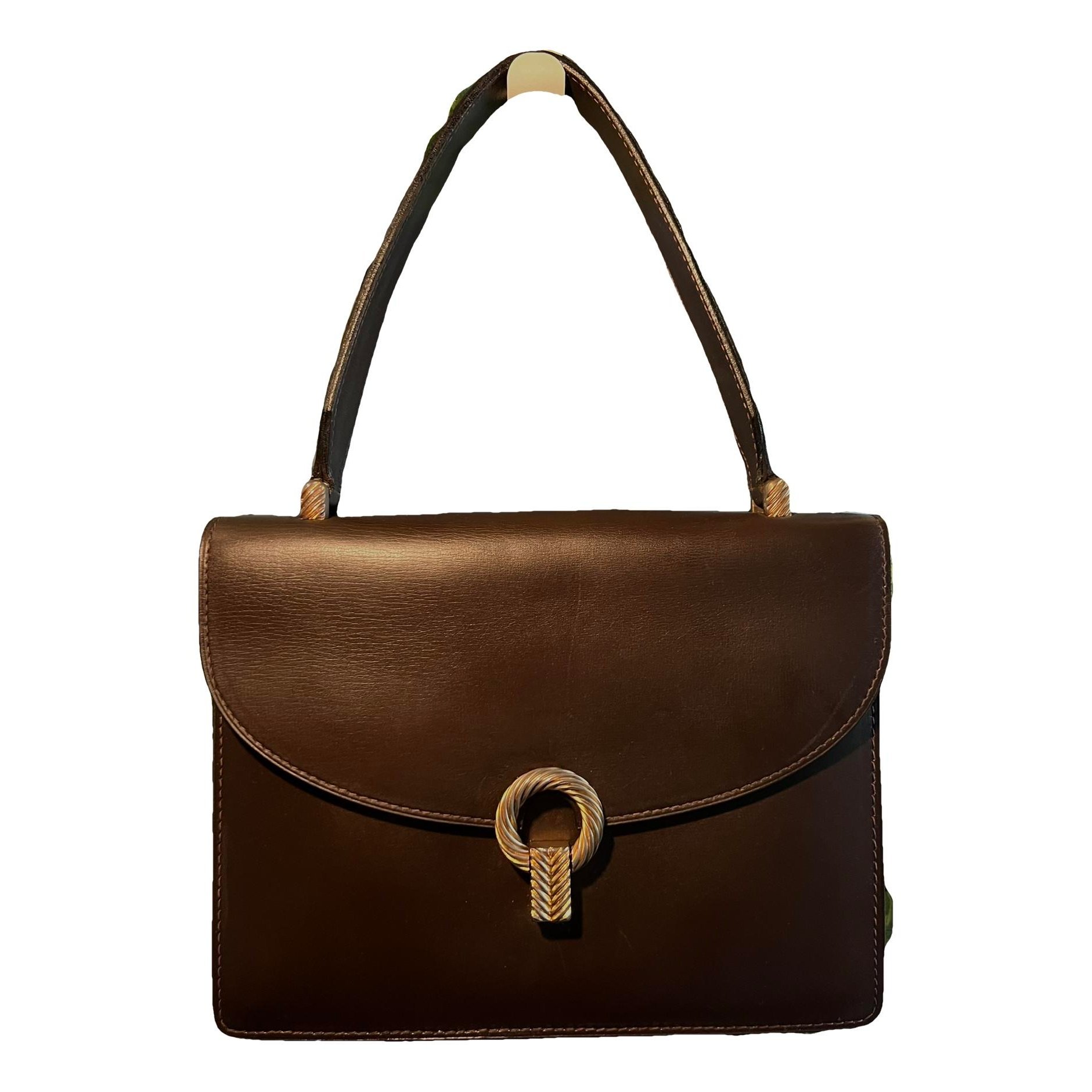 Leather handbag
