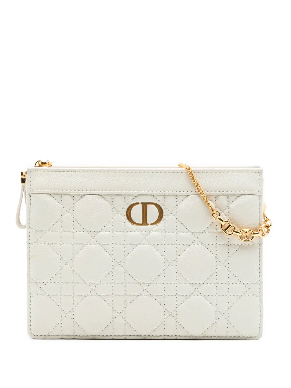 2022 Supple Cannage Calfskin Caro Every Dior Pouch crossbody bag