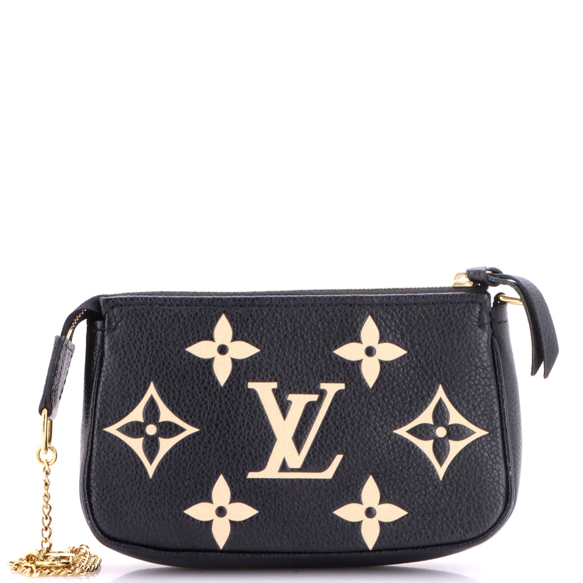Pochette Accessoires Bicolor Monogram Empreinte Giant Mini