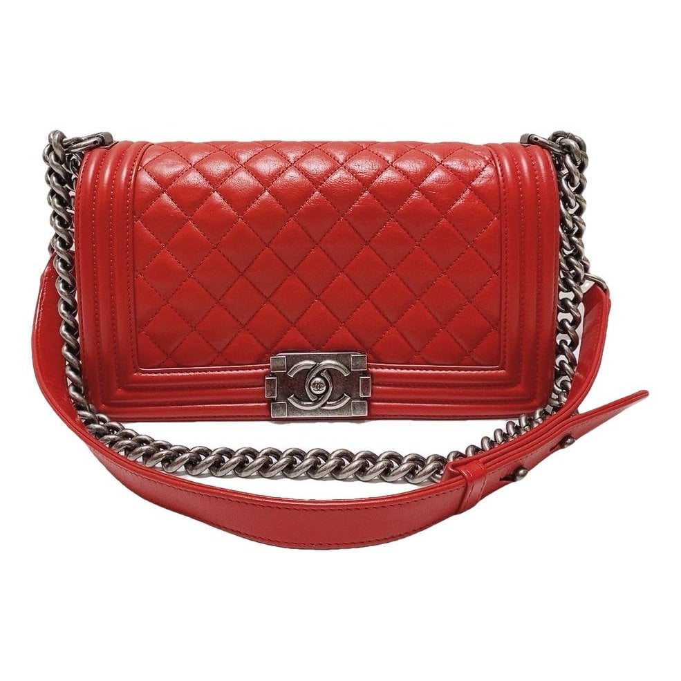 Boy leather bag