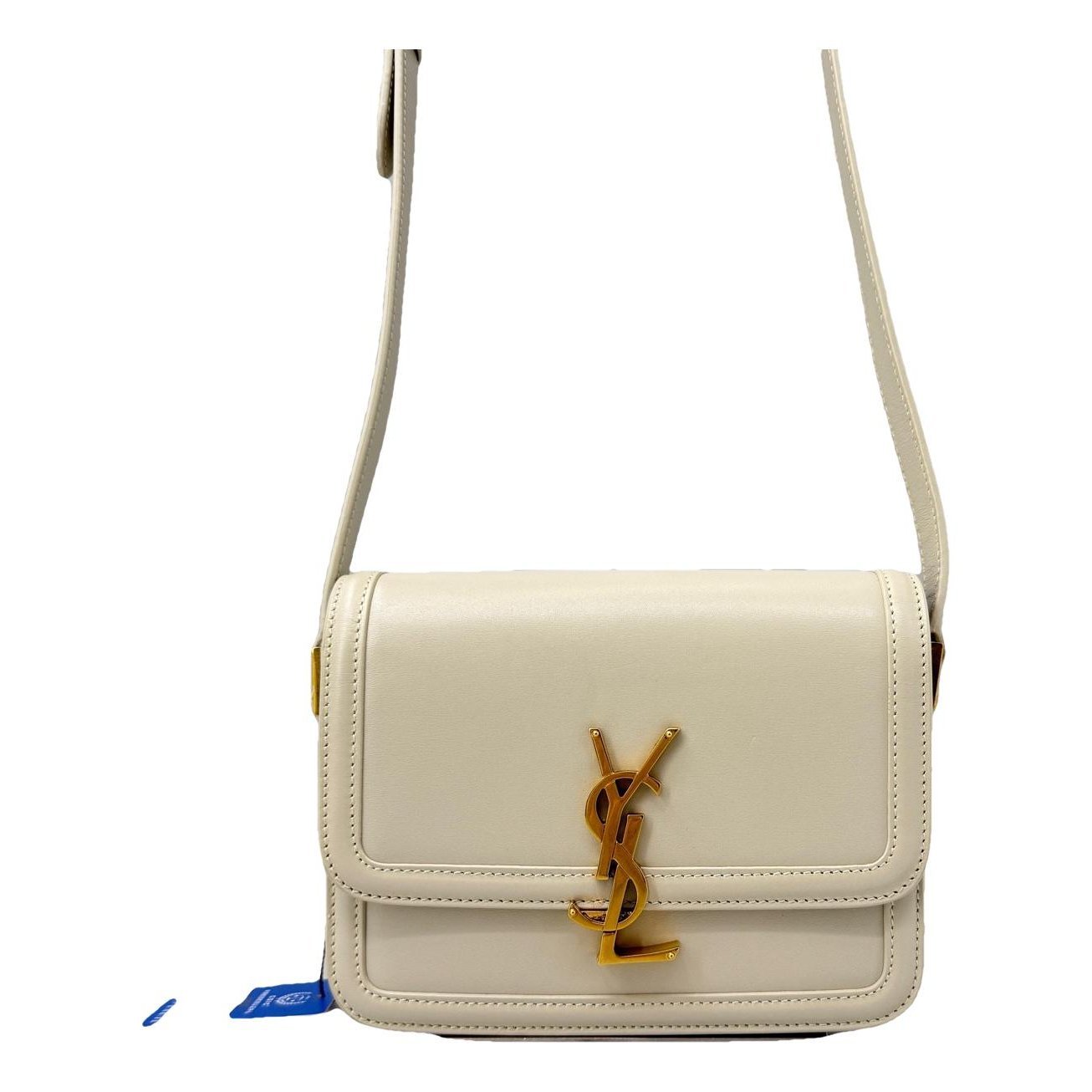 Solférino leather handbag